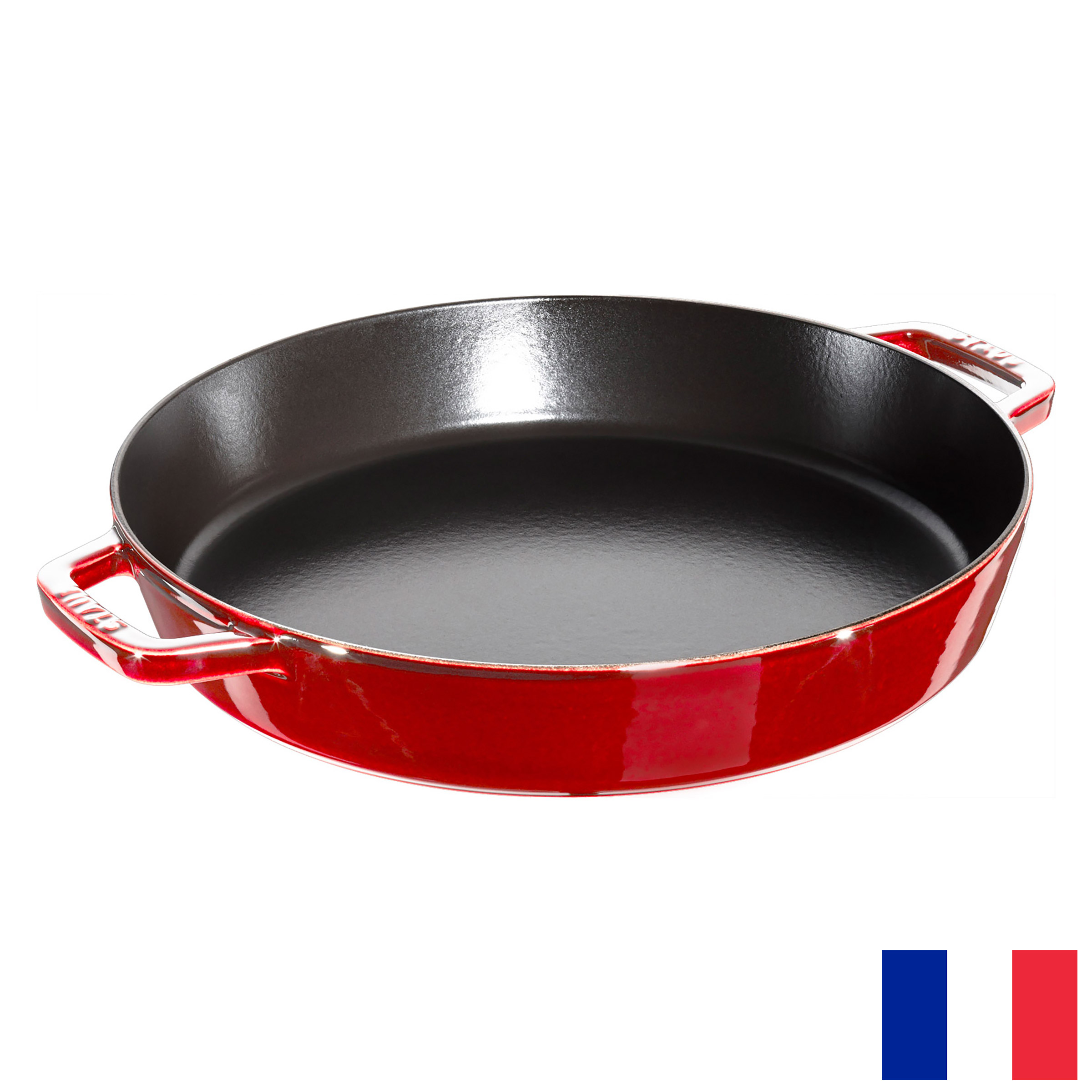 STAUB - Double Handed Skillet / Paella Pan, 34 cm (13 in.)