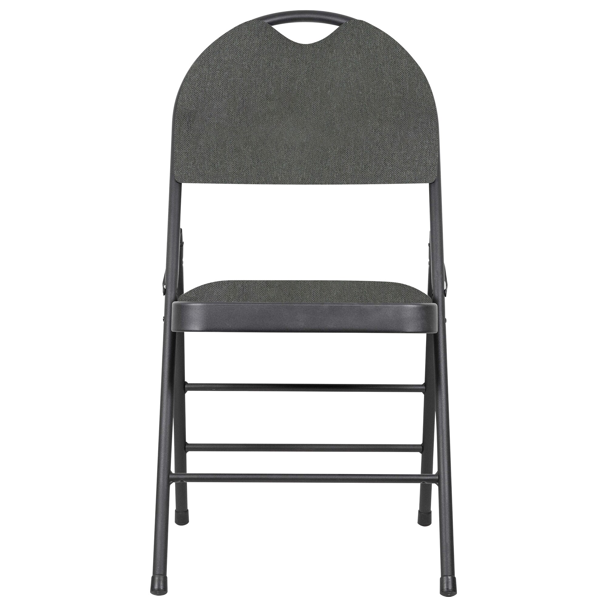Elite Fabric Padded Metal Folding Chair