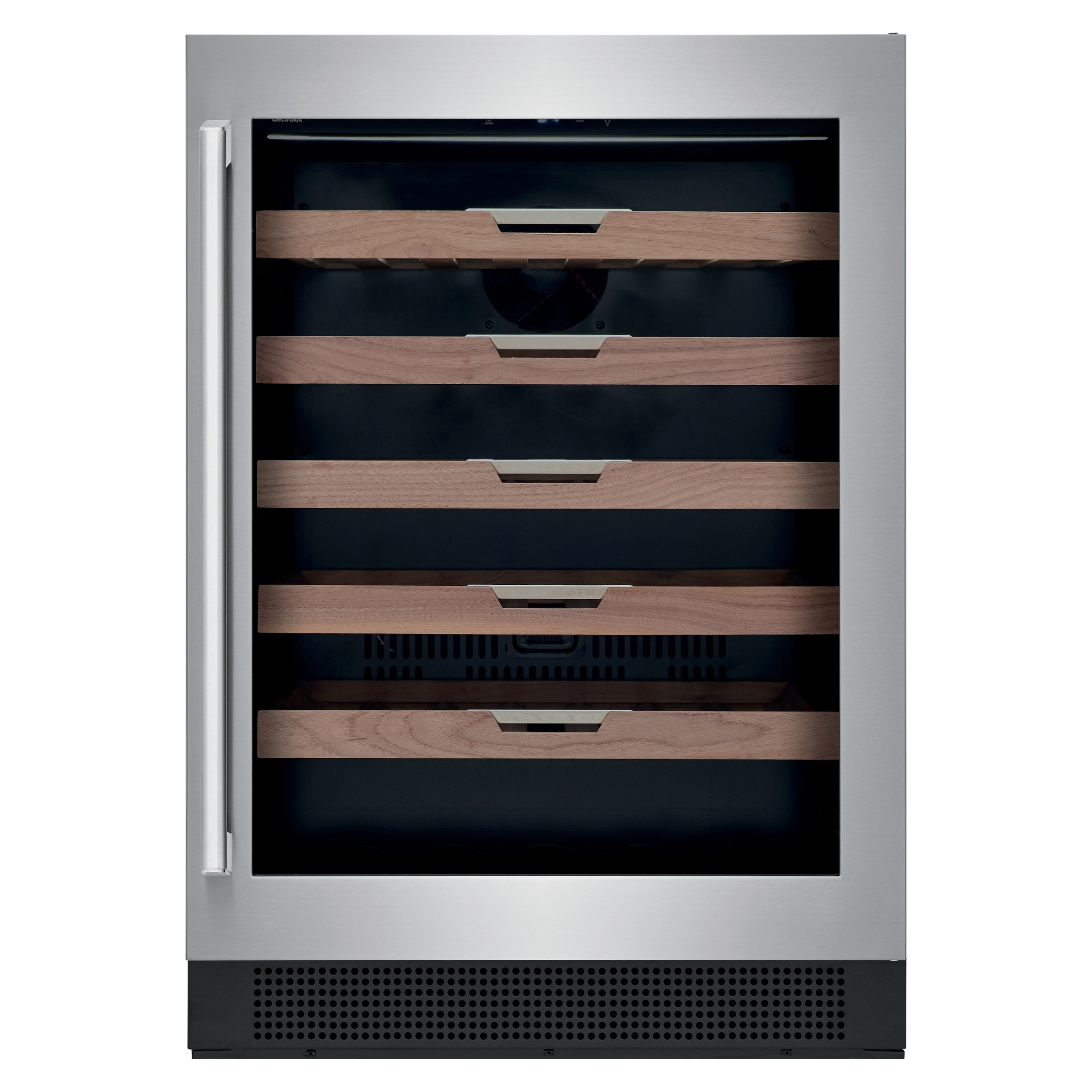 Electrolux  24 in. 5.1 cu ft. Stainless Steel Under-Counter Single Zone Wine Cooler