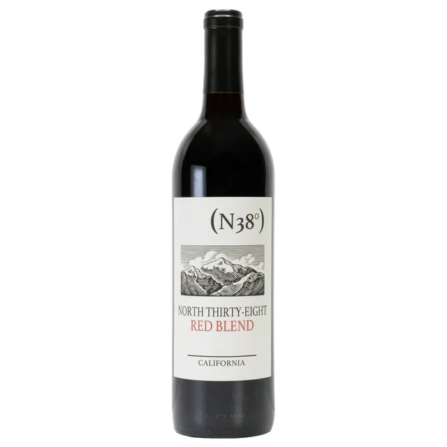 NORTH 38 DEGREE RED BLEND CALIFORNIA 750ML