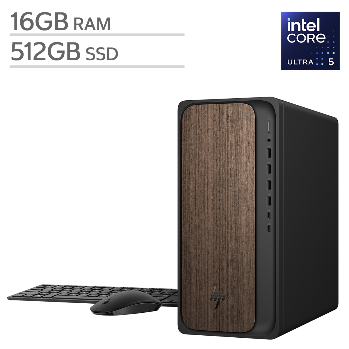 HP OmniDesk Tower - AMD Ryzen 7 8700G - Windows 11 Home - 32GB