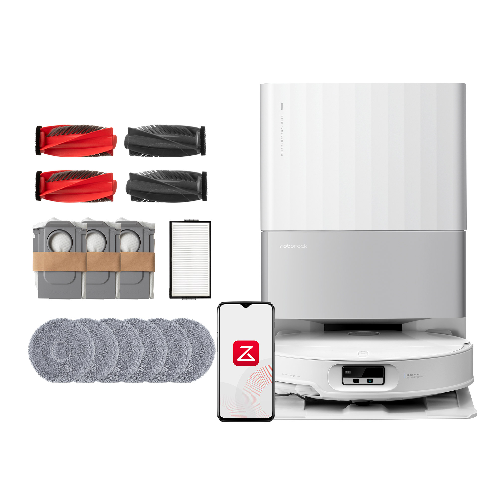 Roborock QX Revo Ultra Robot Vacuum and Mop with 18,500 Pa Suction Power