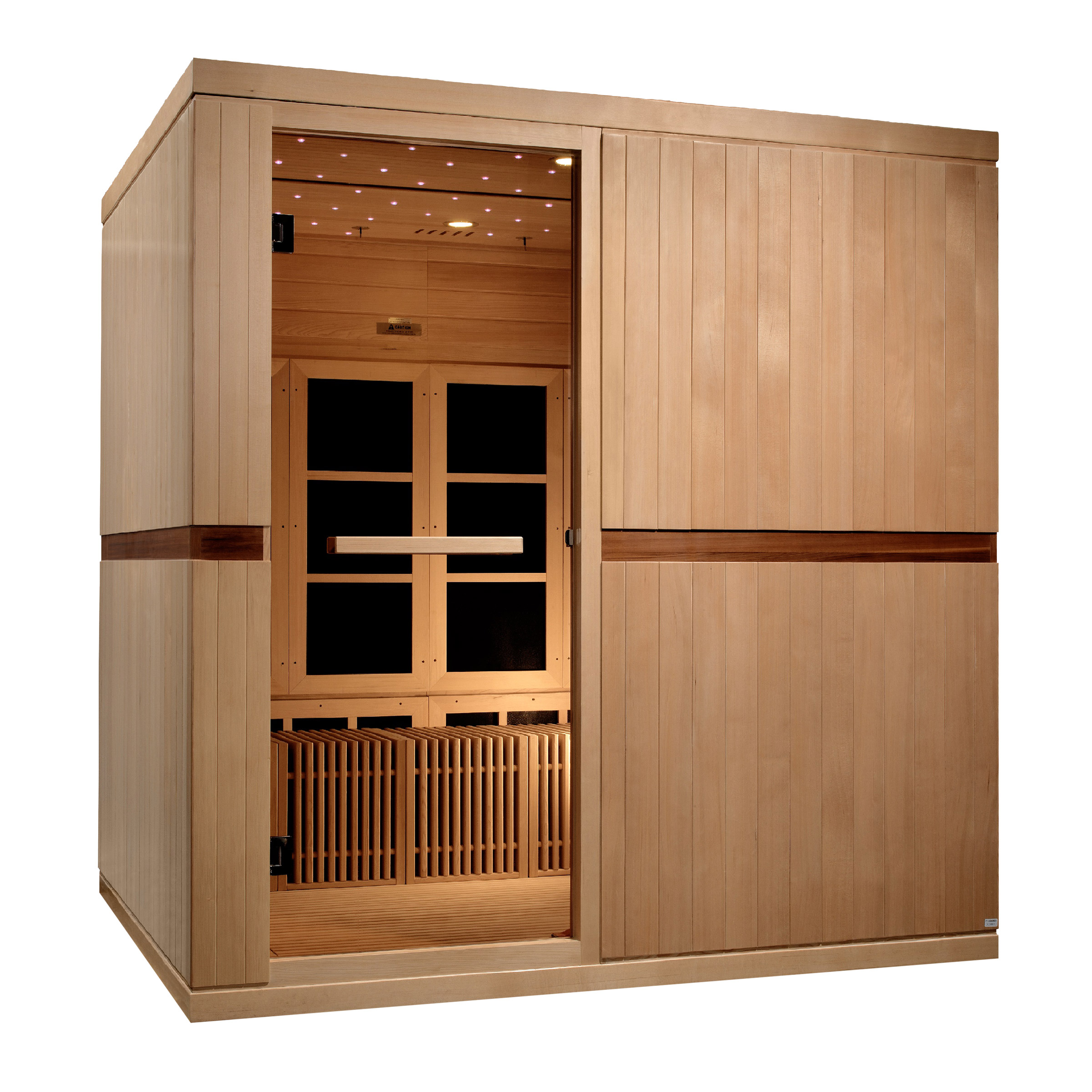 Dynamic Catalonia 8-person Ultra Low EMF FAR Infrared Sauna | Costco