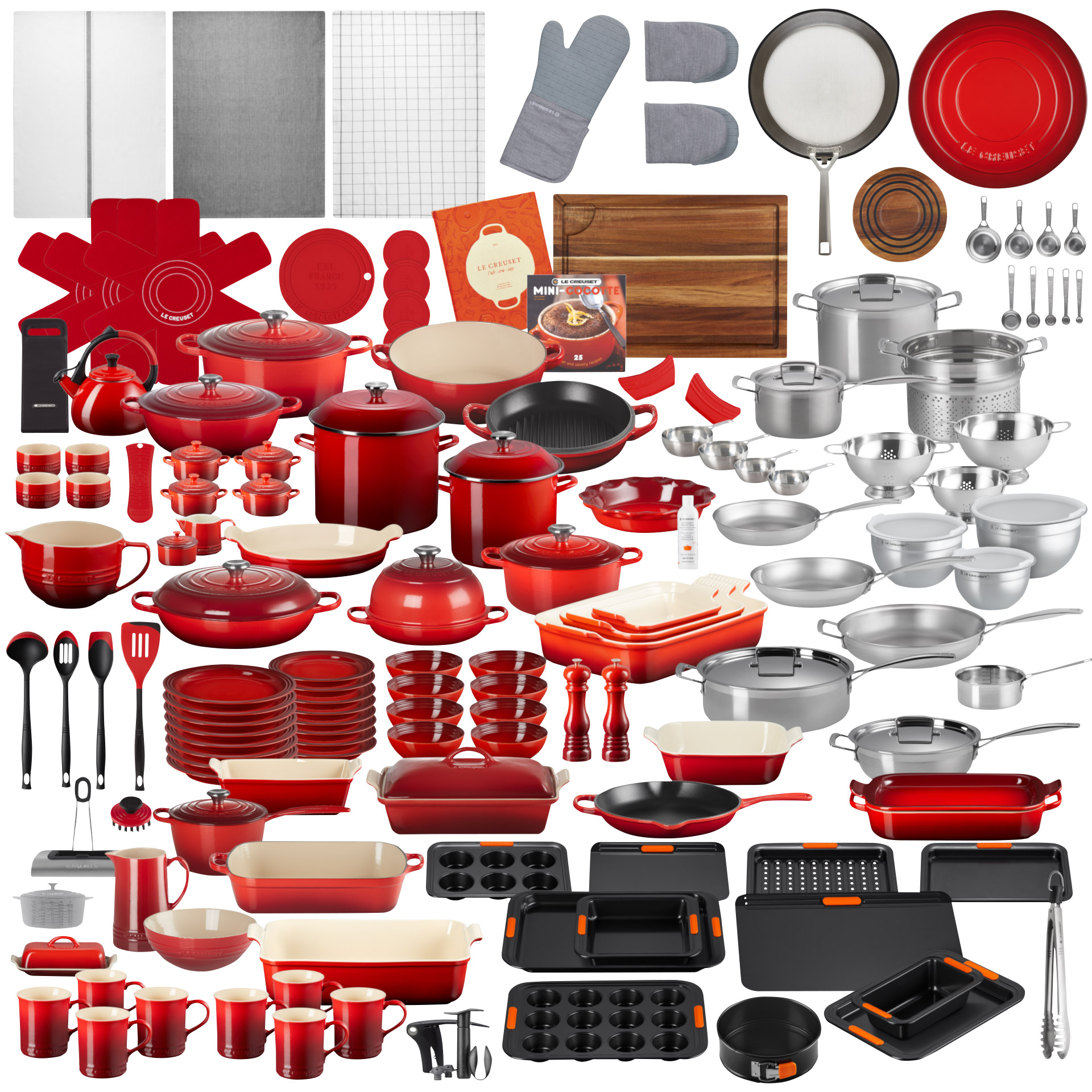 Le Creuset 166-piece Ultimate Cookware Set | Costco