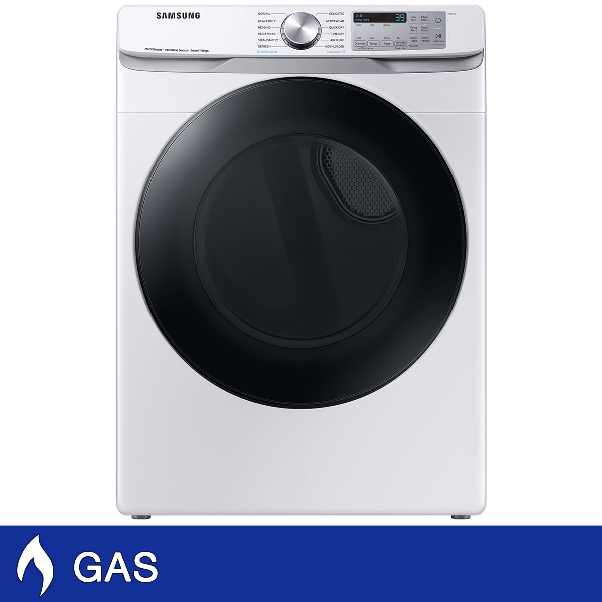 Samsung 7.5 cu. ft. Smart GAS Dryer with Steam Sanitize+