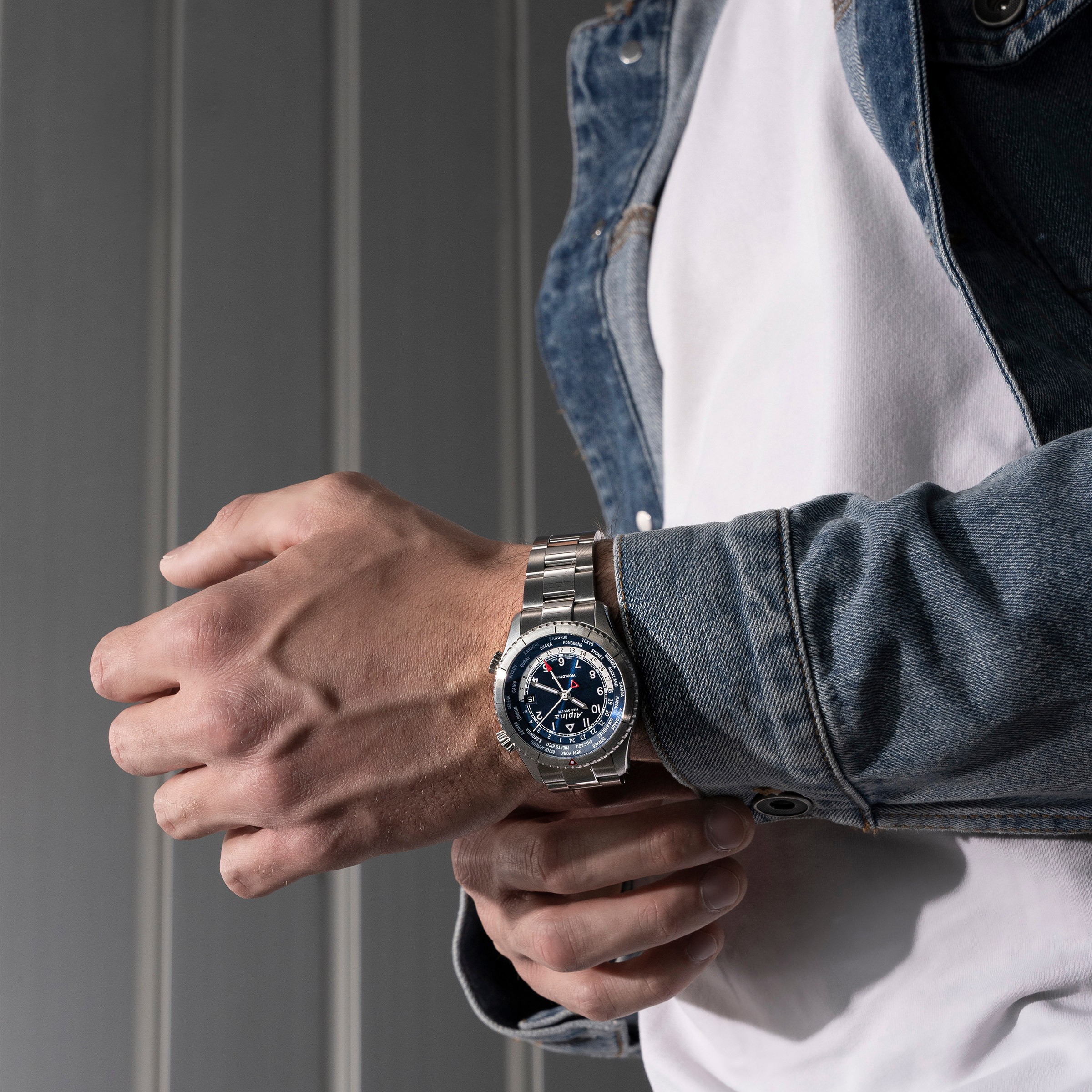 Alpina Startimer Navy Dial Men's Watch | Costco