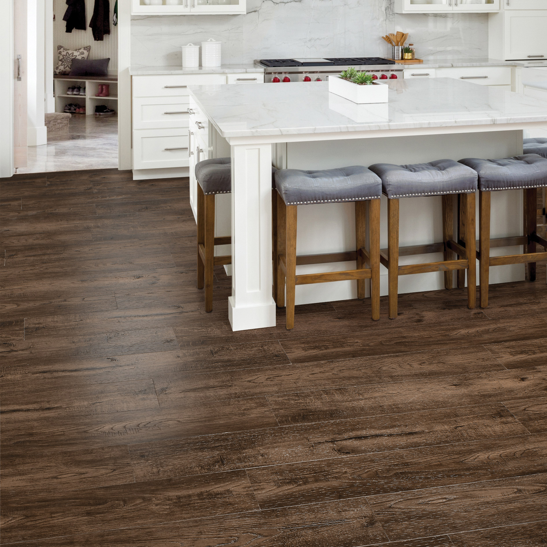 Golden Select Smokey Barrel 18.2 cm (7.16 in.) Rigid Core SPC Vinyl Flooring