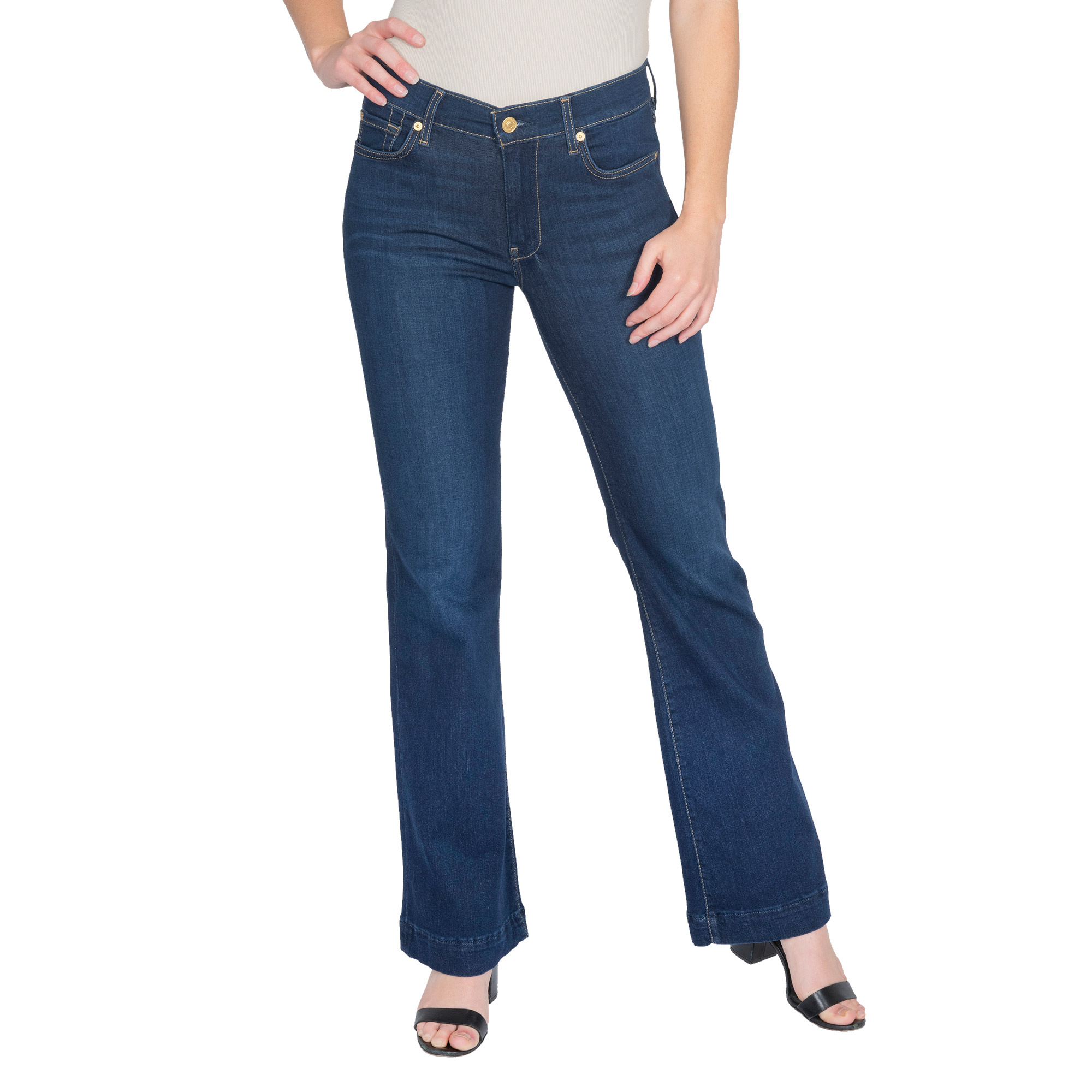7 For All Mankind Women's Tailorless Dojo Trouser Jean
