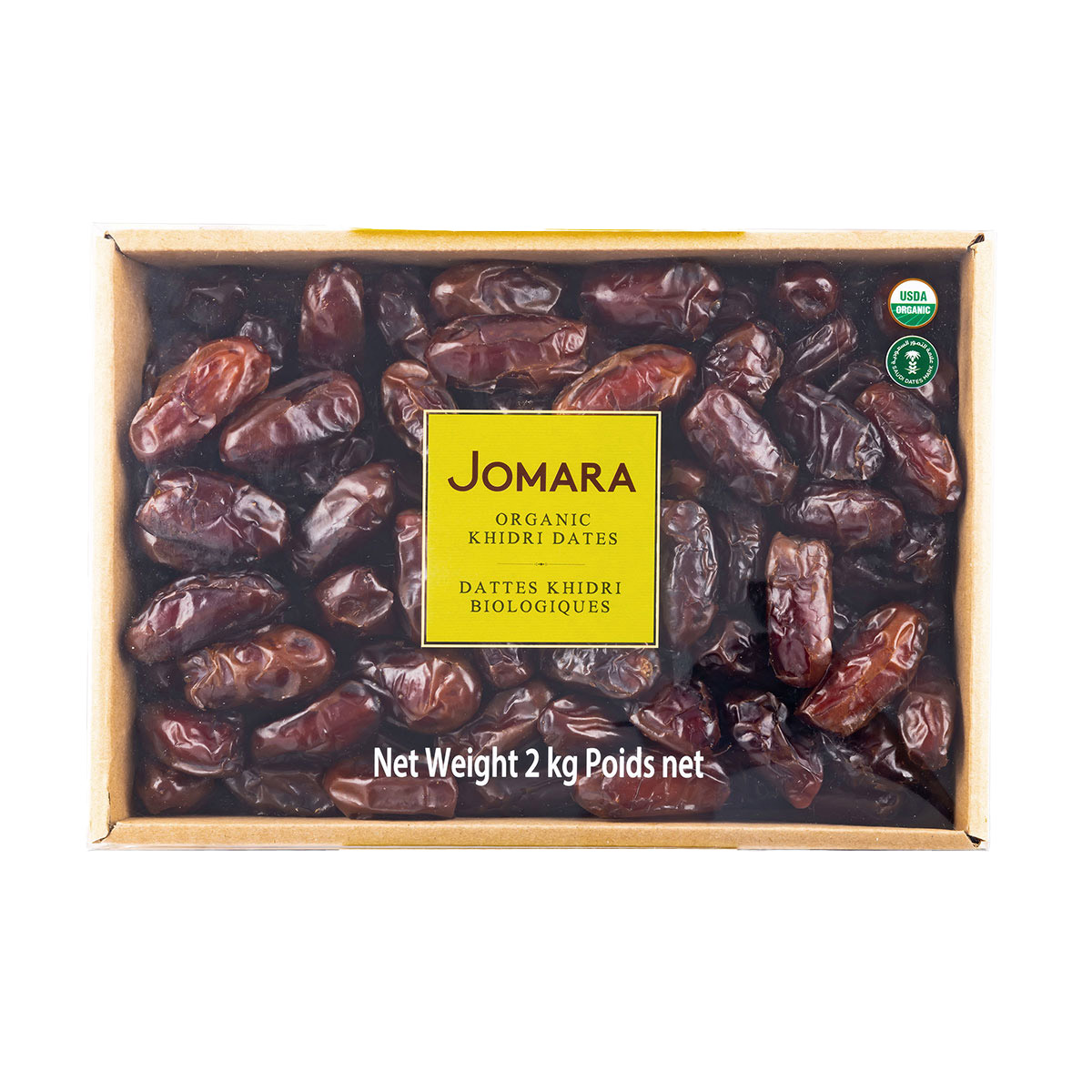 Jomara Organic Khidri Dates, 2 kg