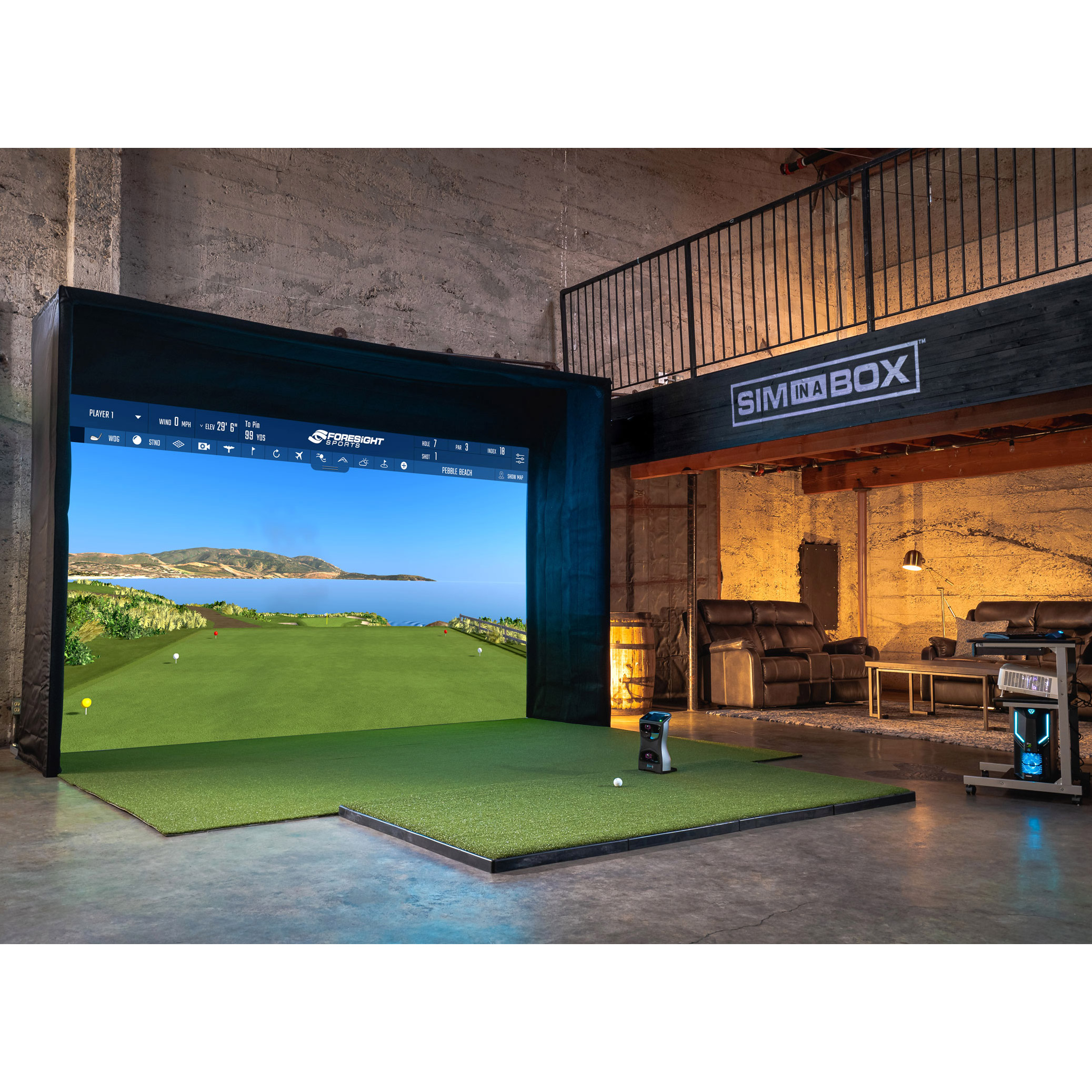 Foresight Sports Eagle Package Golf Simulator