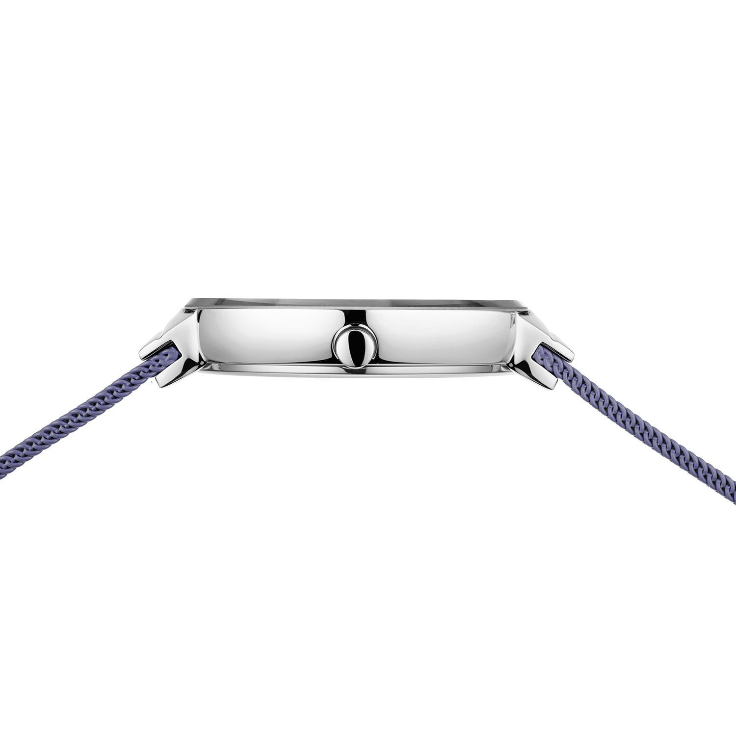 Bering Classic Stainless Steel Lavender Dial Women display picture 2