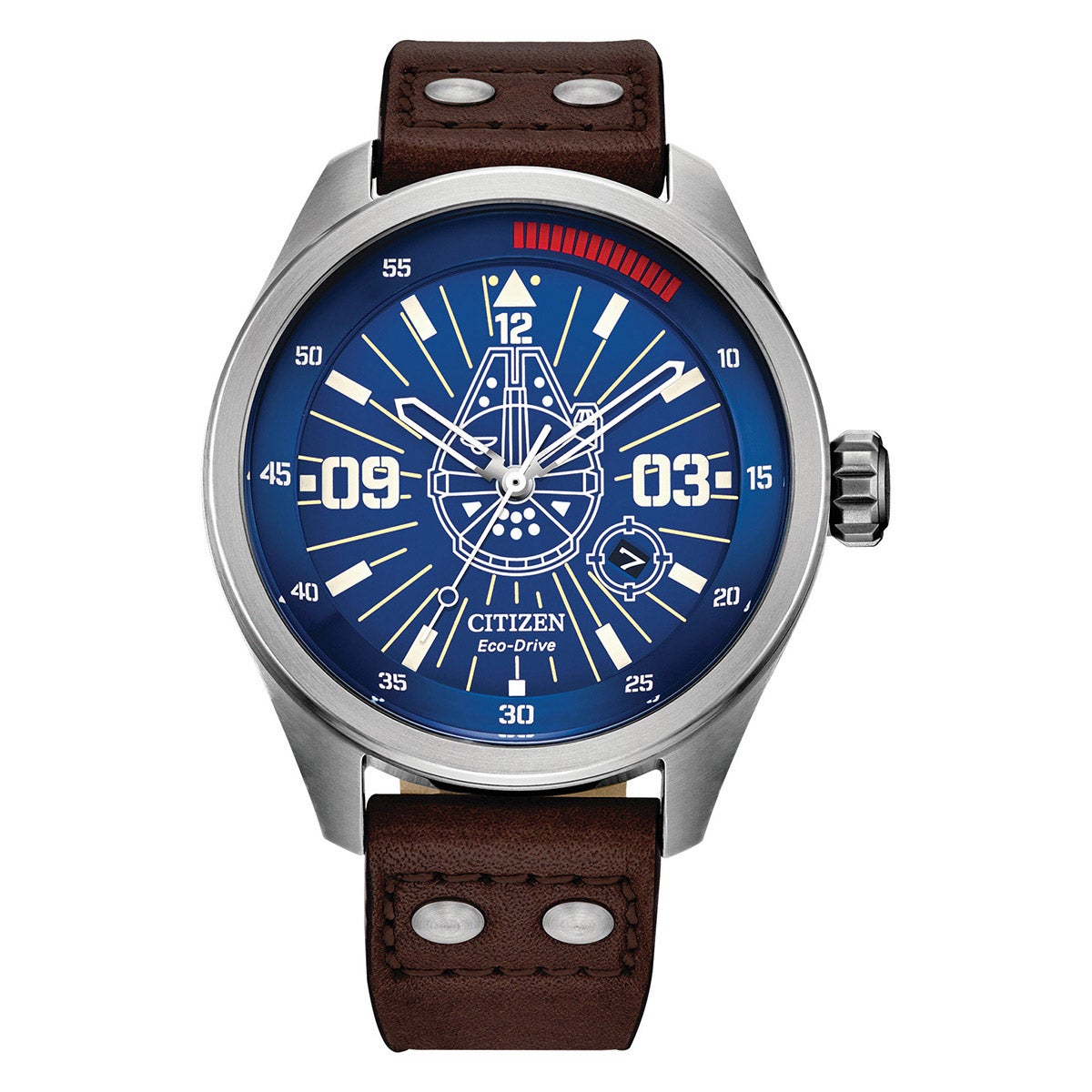 Citizen Star Wars Han Solo Blue Dial Mens Watch | Costco