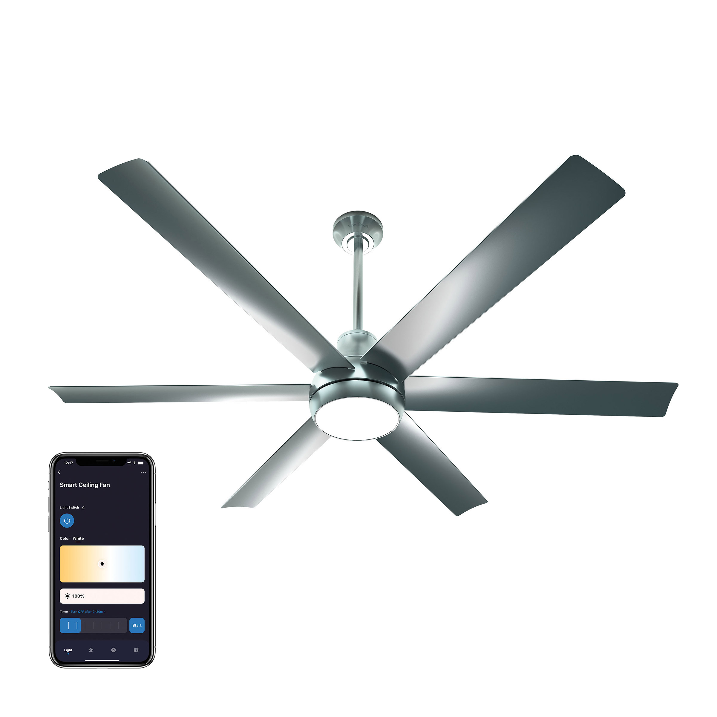 Atomi Bresio Smart WiFi Outdoor Ceiling Fan