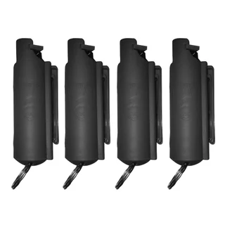 Guard Dog Pepper Spray, 4-pack, Black