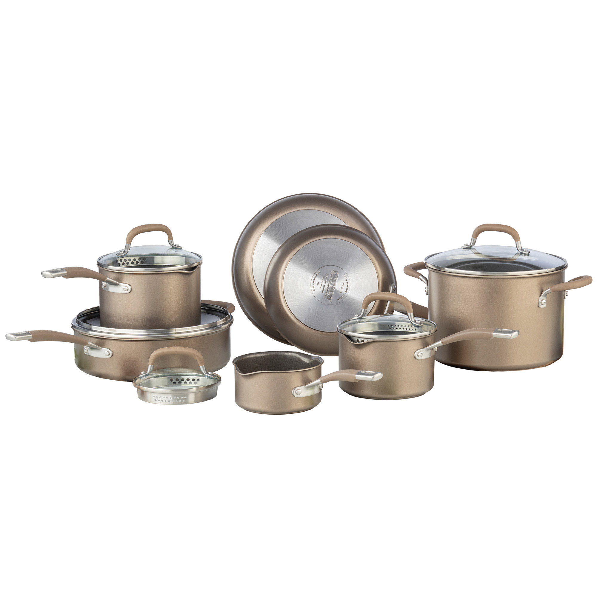 Circulon Premier Professional Hard Anodized Cookware Set, 12-pieces