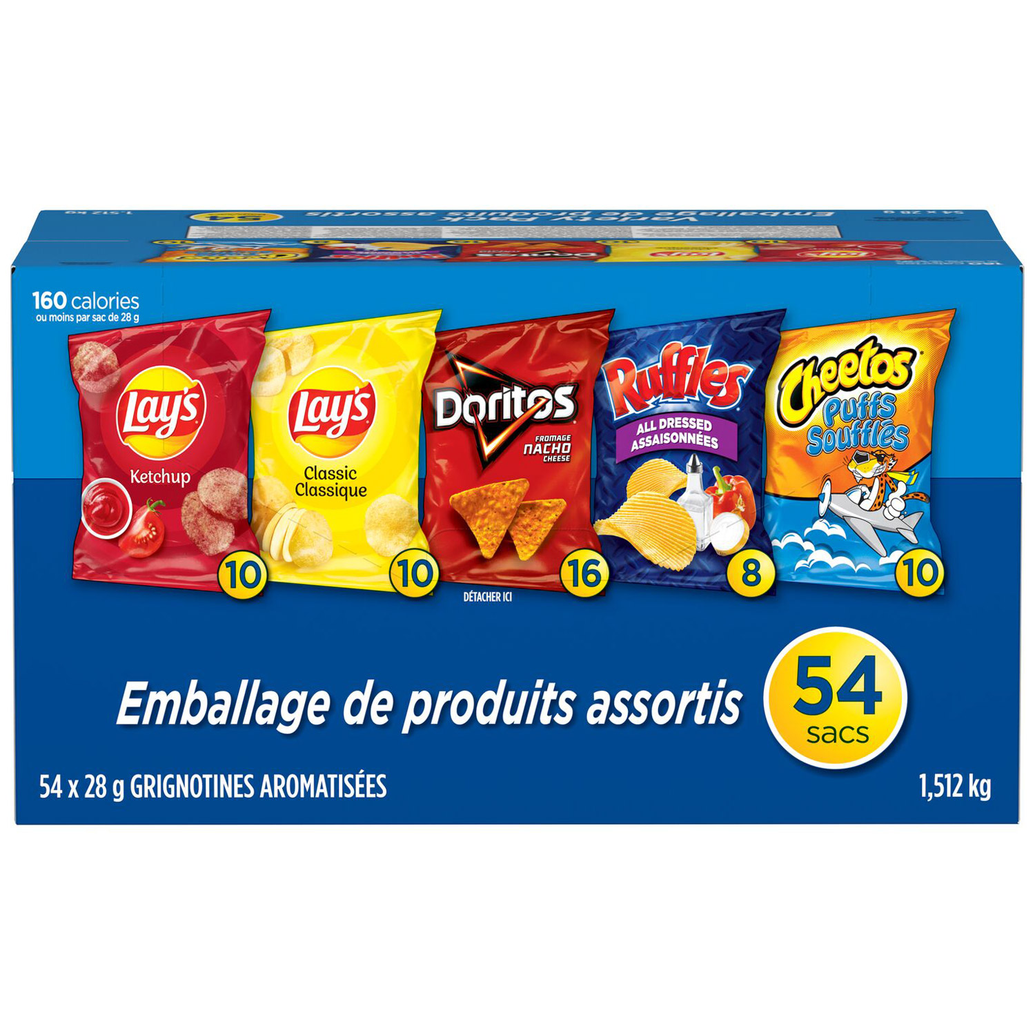 Assortiment de croustilles Frito-Lay