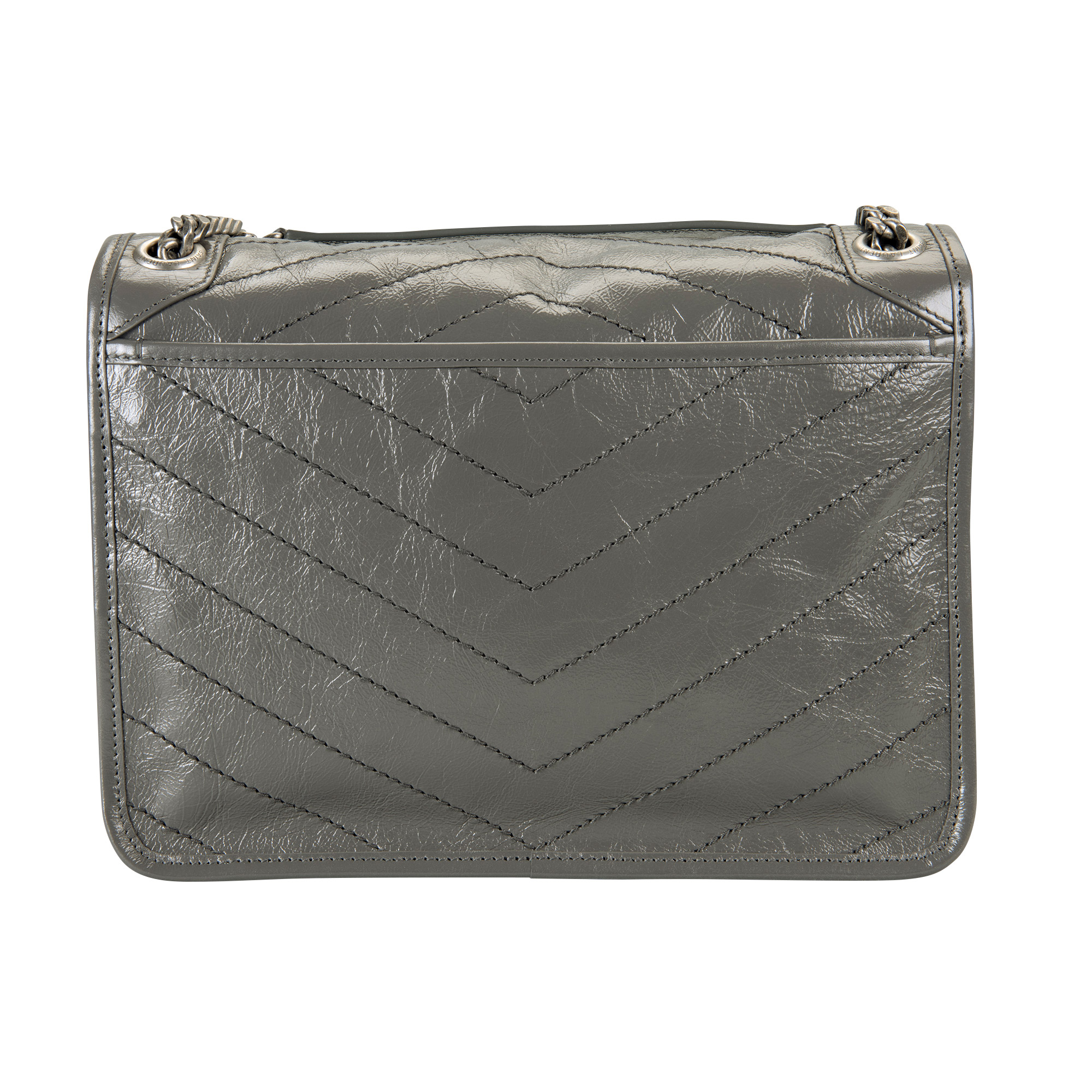 Yves Saint Laurent Med Niki Vintage Crossbody, Storm | Costco