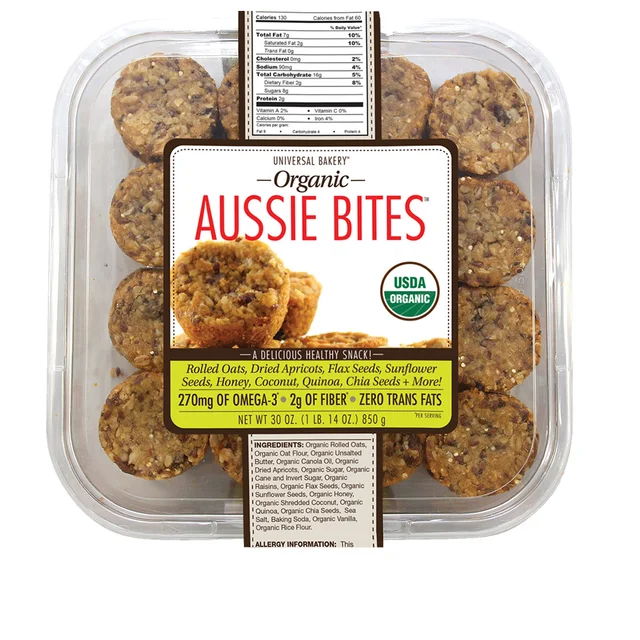 ORGANIC AUSSIE BITES 30 OZ