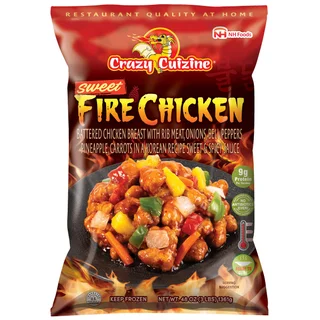 CRAZY CUISINE FIRE CHICKEN 48 OZ