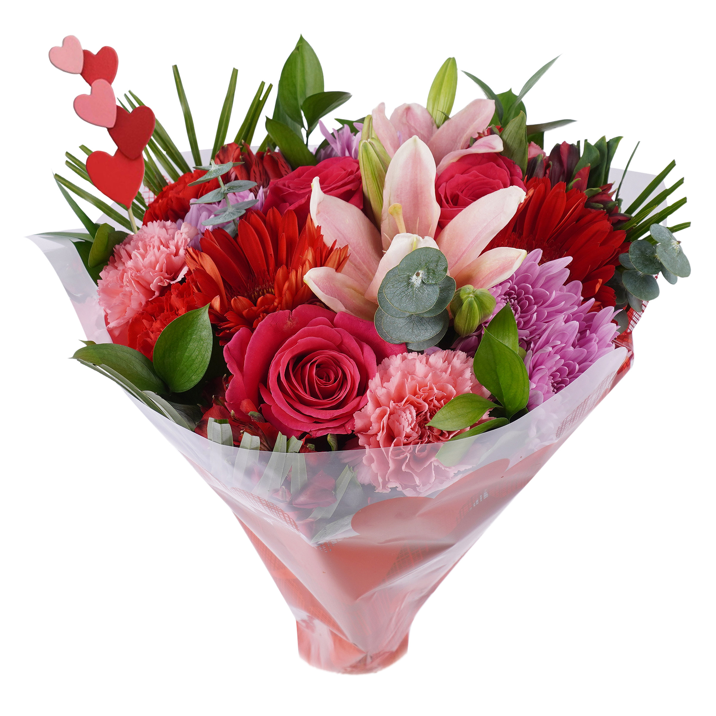 Romantic Melody Hand Tied Bouquet