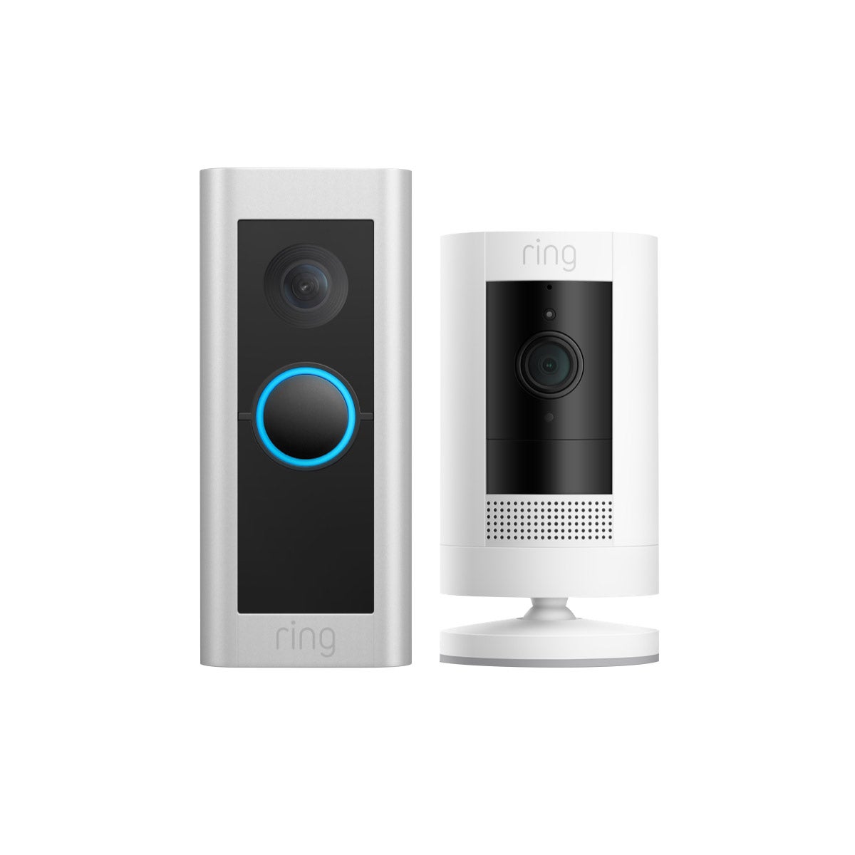 Brandclub - Ring Wired Doorbell Pro and Outdoor Cam (Stick Up Cam ...