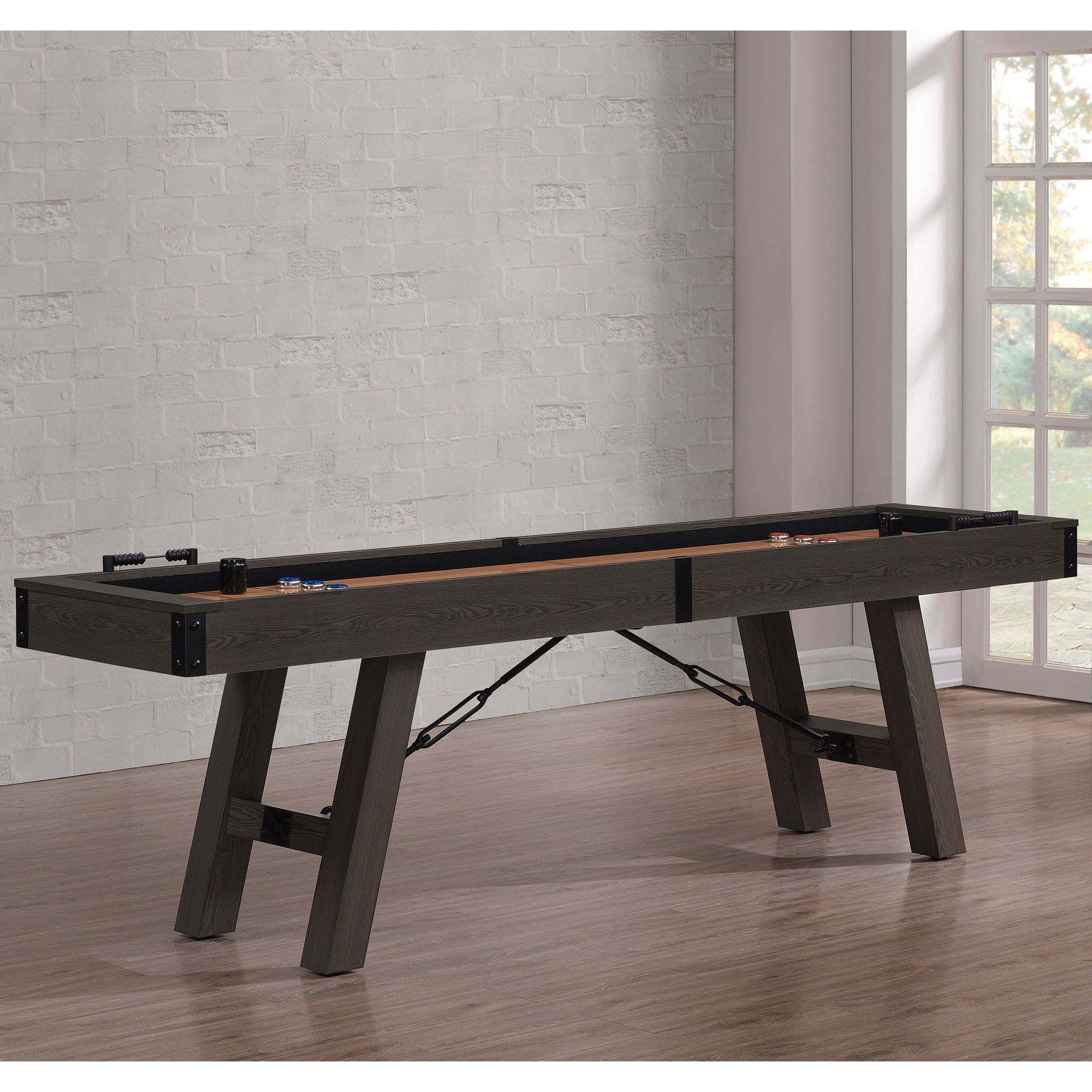 American Heritage Barrington Industrial Shuffleboard Table | Costco