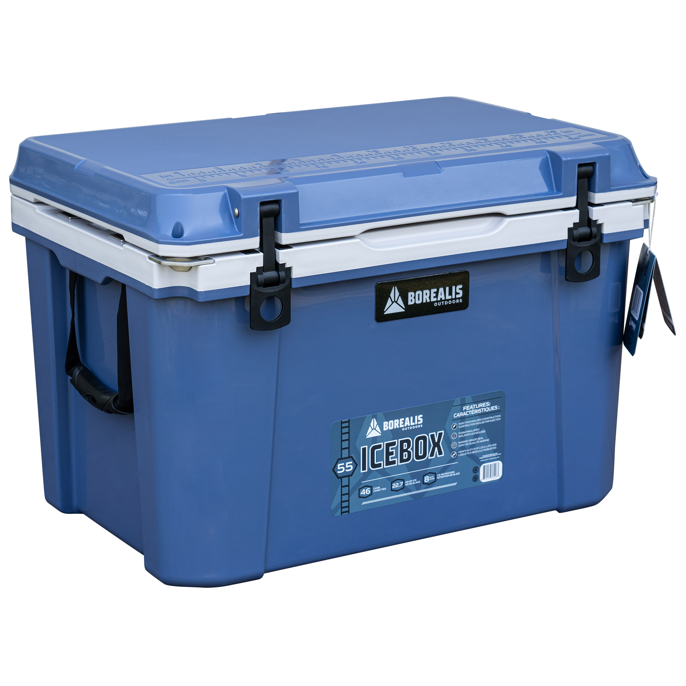 Borealis Outdoors Ice Box 50 L (55 qt.) Hard Cooler | Costco
