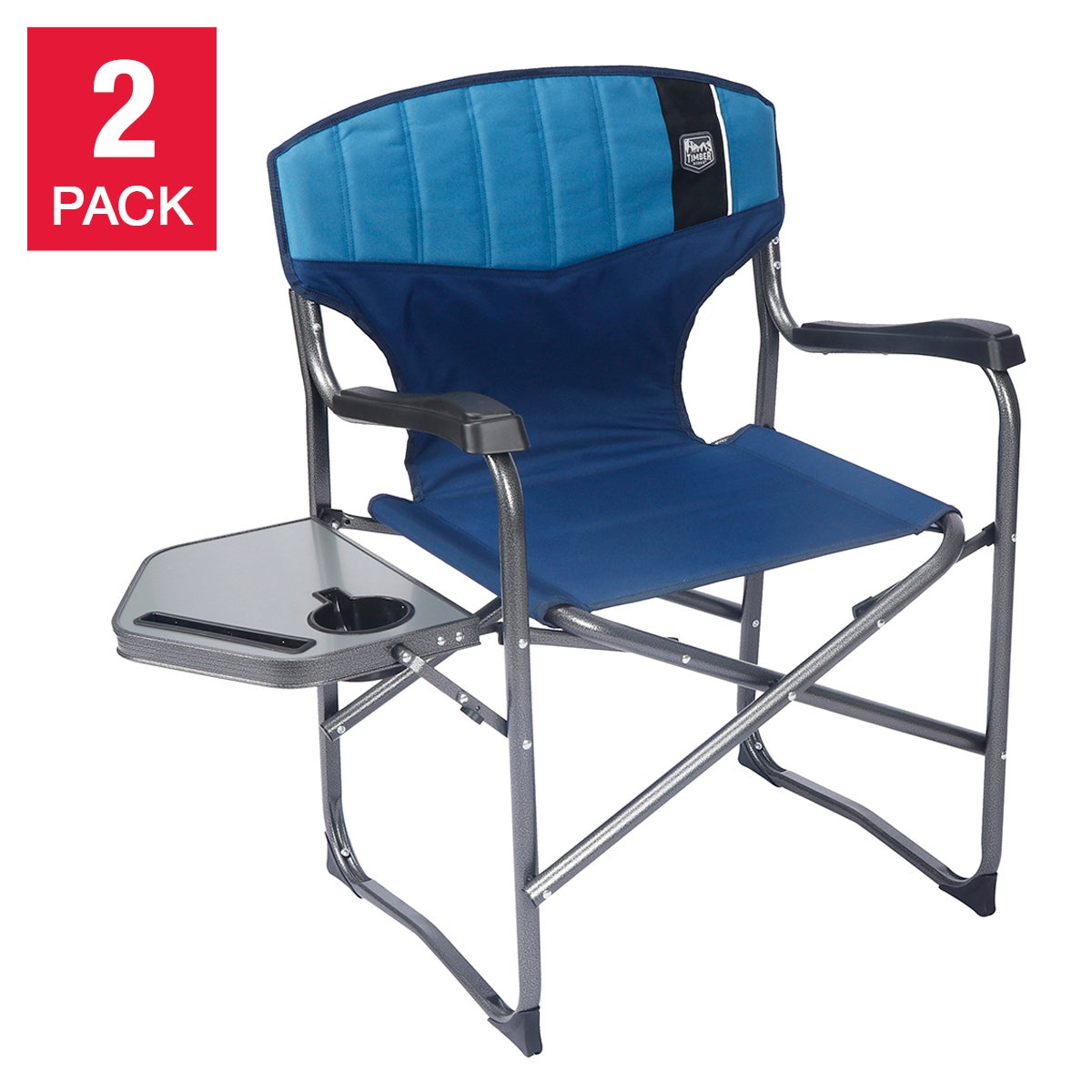 Timber Ridge D Frame Director's Camping Chair, 2-pack | Costco