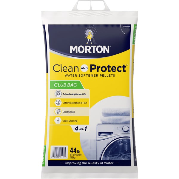 Morton® Clean and Protect™ Water Softener Pellets 44 lb Bag Morton® Clean and Protect™ Water Softener Pellets 44 lb Bag
