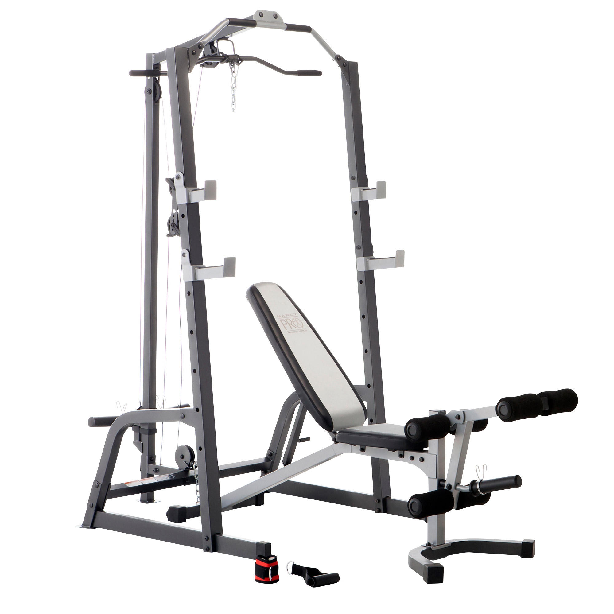 Marcy Cage System with Weight Lifting Bench
