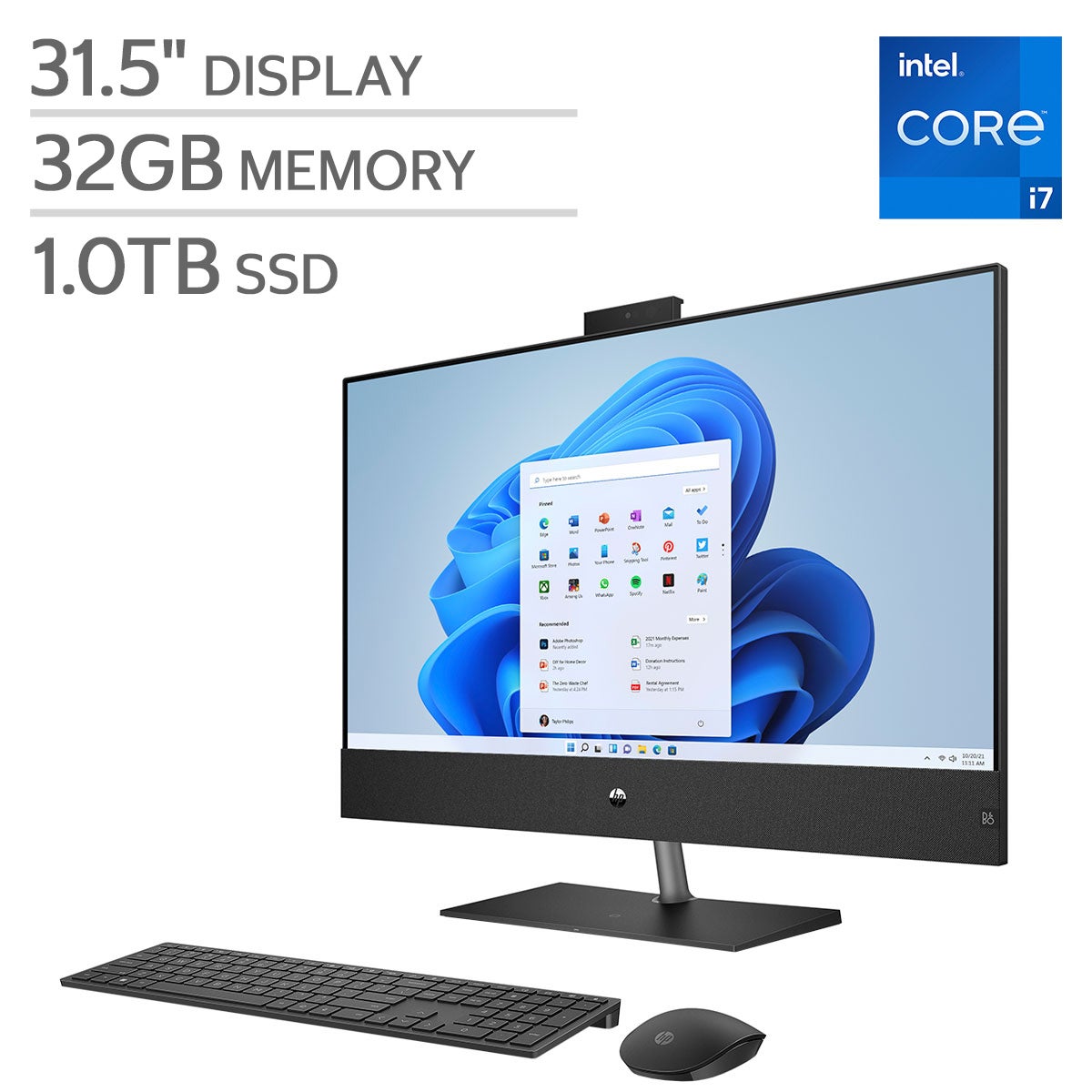mouseDAIV5P PC Corei7 32GB RTX3050　SSD1T Amazon.com: Gaming PC Desktop – i7-11700F up to 4.9GHz 16-Threads