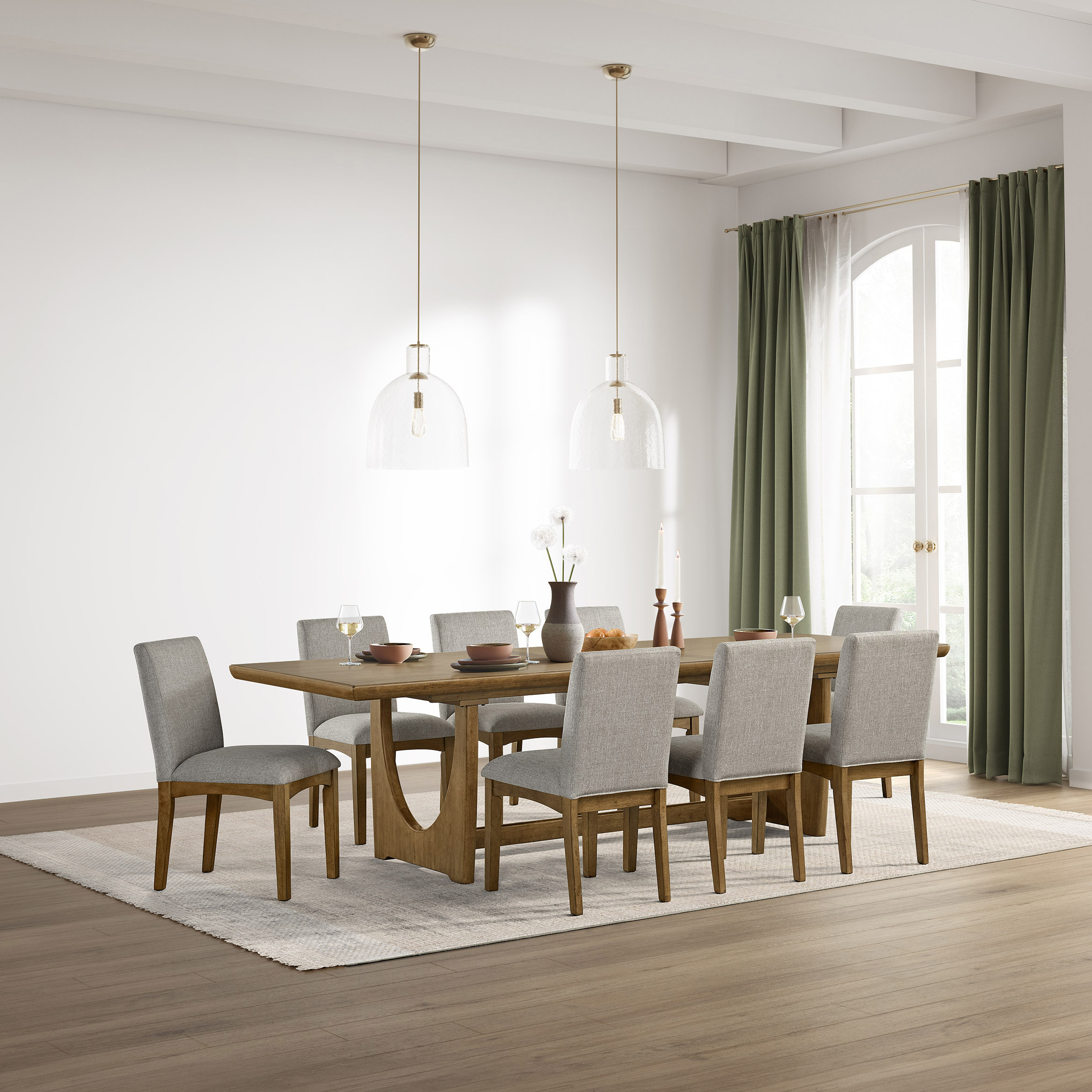 Thomasville Carmel Valley 9piece Dining Room Set Costco