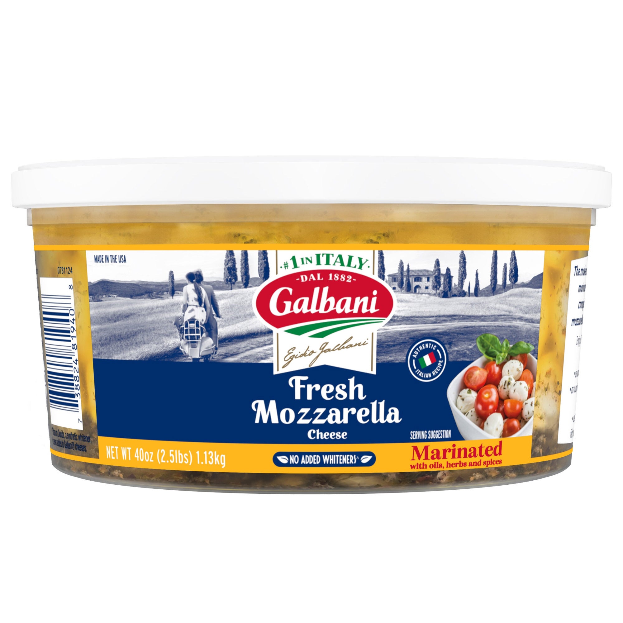 Galbani Marinated Fresh Mozzarella, 40 oz | Costco