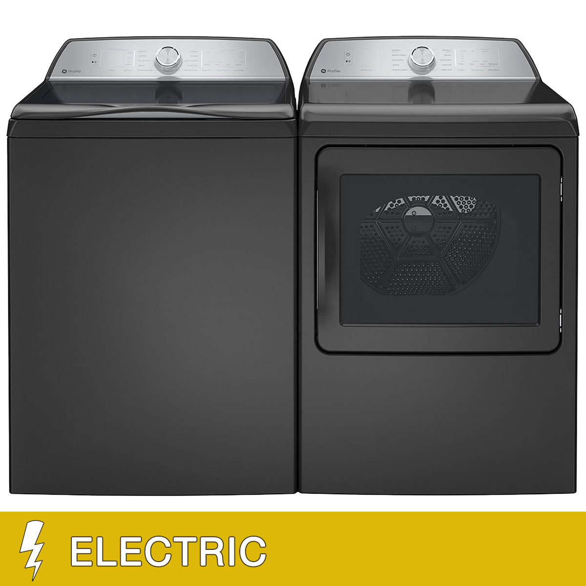 GE Profile 5.0 cu. ft Washer with Smarter Wash Technology and 7.4