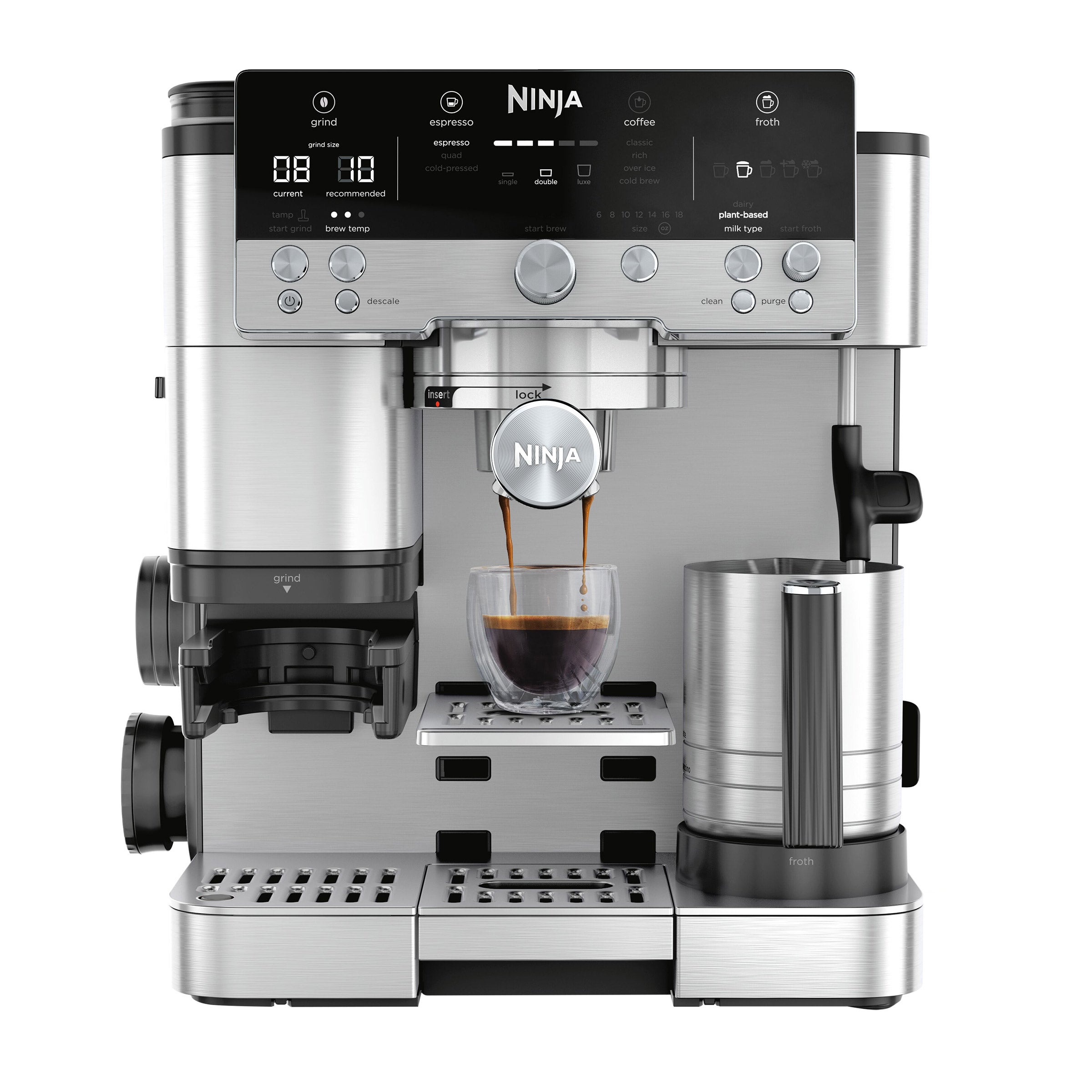 Ninja LUXE CAFÉ Signature Series, 3-in-1 Espresso, Coffee