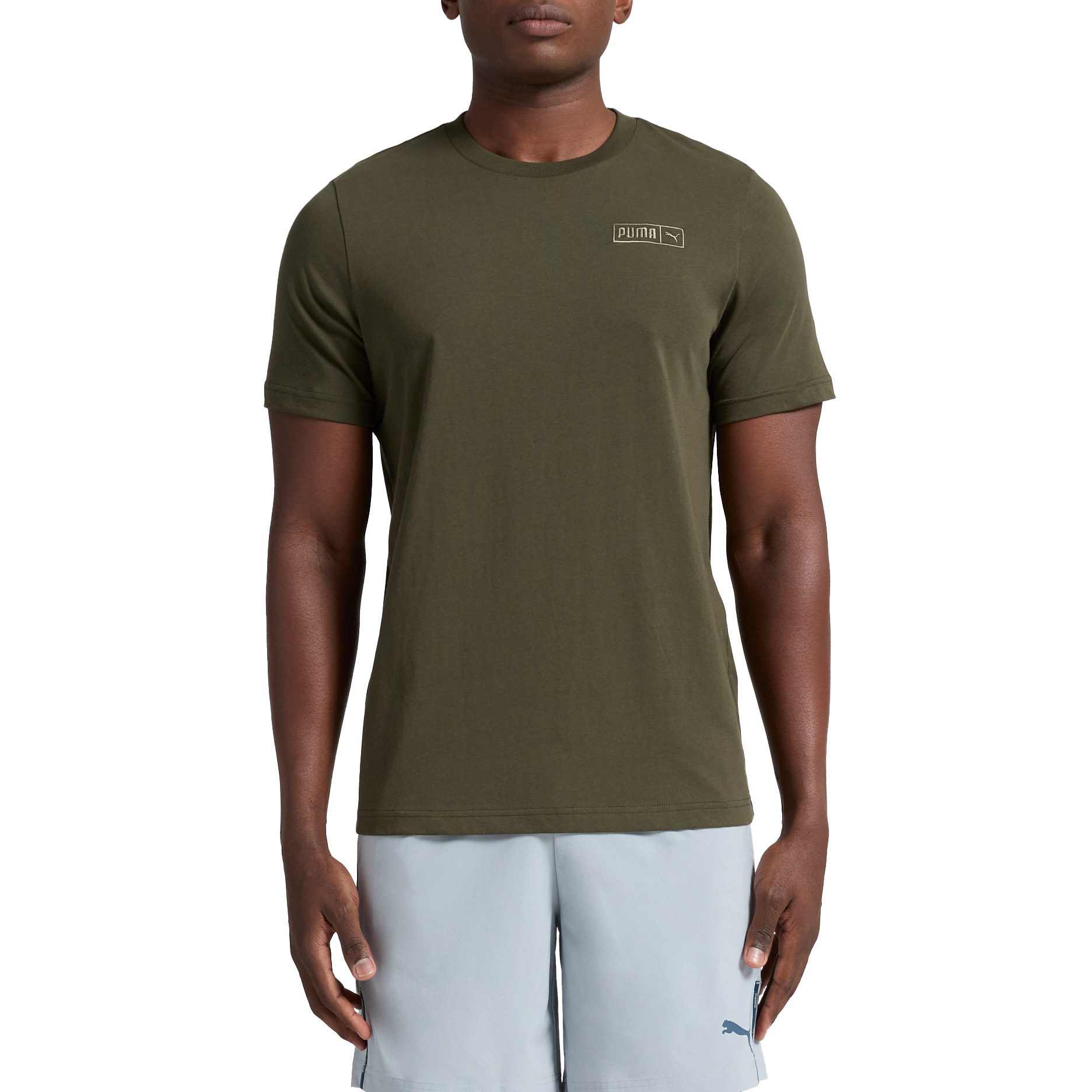 Puma Men's Short Sleeve Graphic Logo T-Shirt