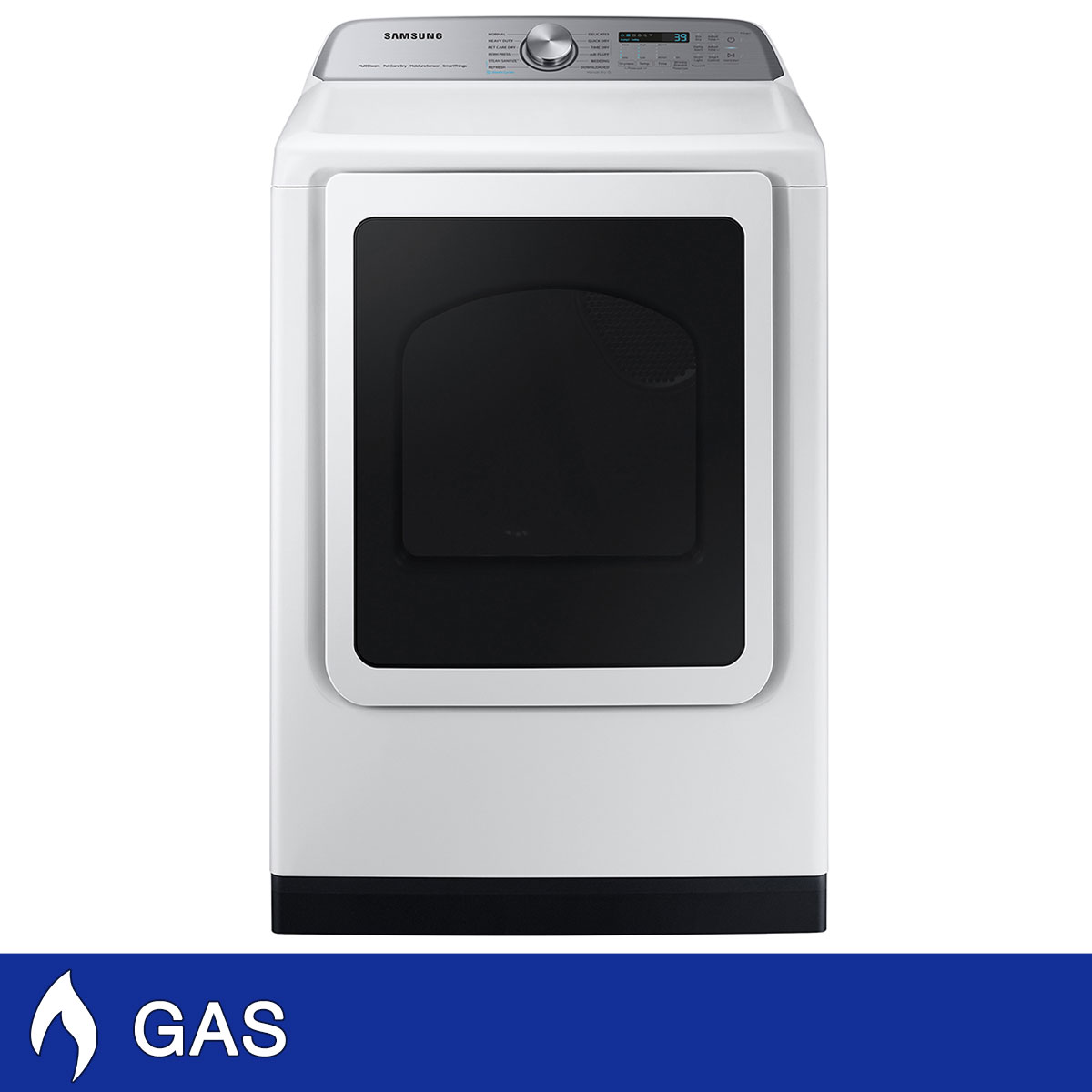 Samsung 7.4 cu. ft. Smart GAS Dryer with Steam Sanitize+
