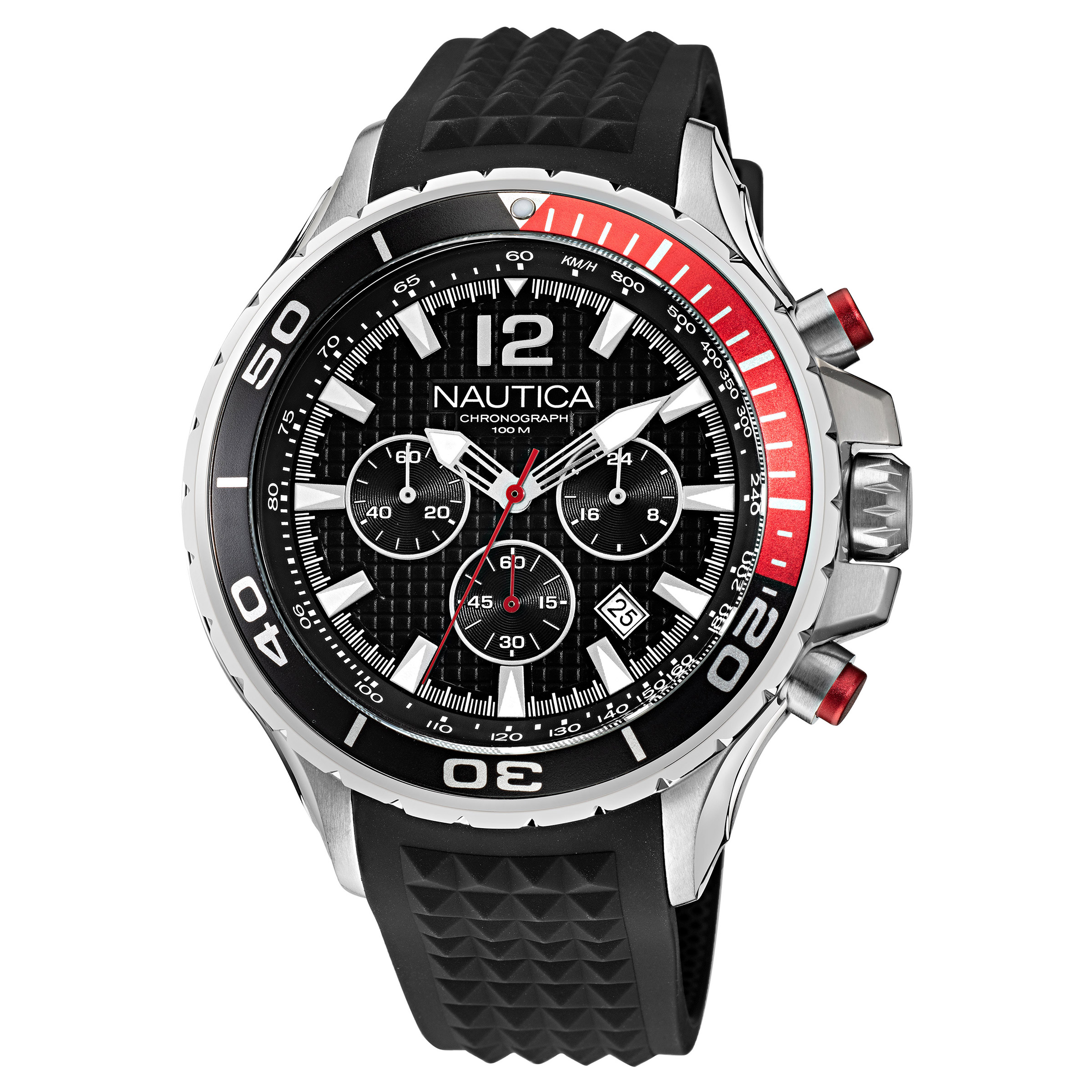 Nautica NST Chronograph Black Dial Men's Watch