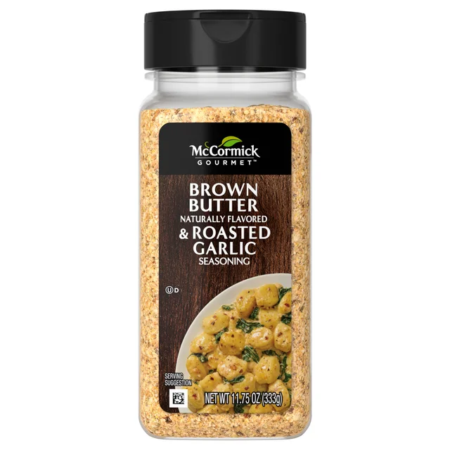 MCCORMICK BROWN BUTTER GARLIC SEASONING 11.75 OZ