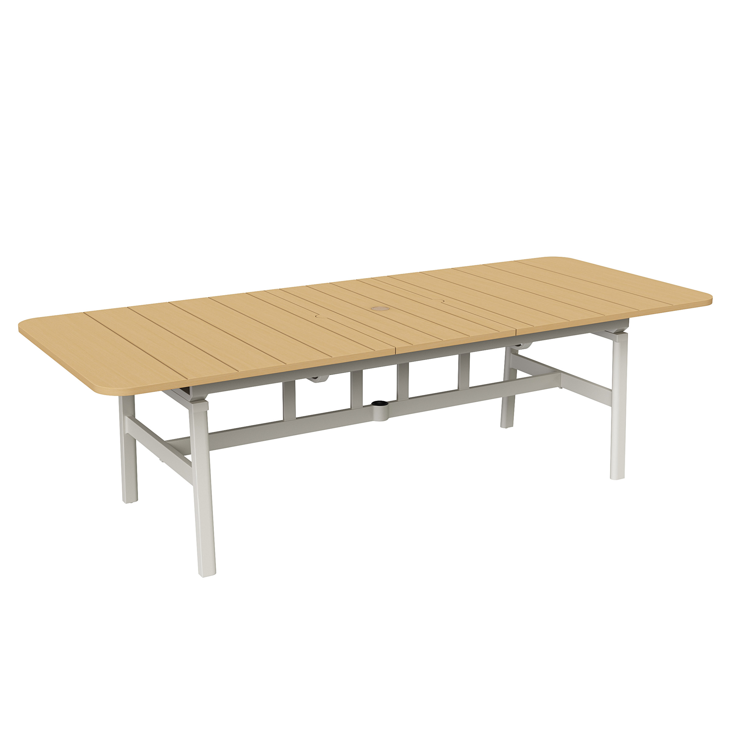 Agio Morien 9-piece Expanding Outdoor Dining Set with Stacking