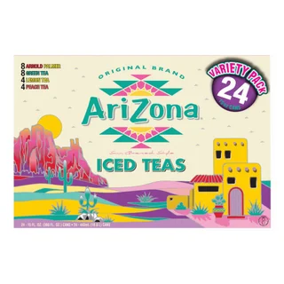 Arizona Iced Tea Variety, 15 fl oz, 24-count