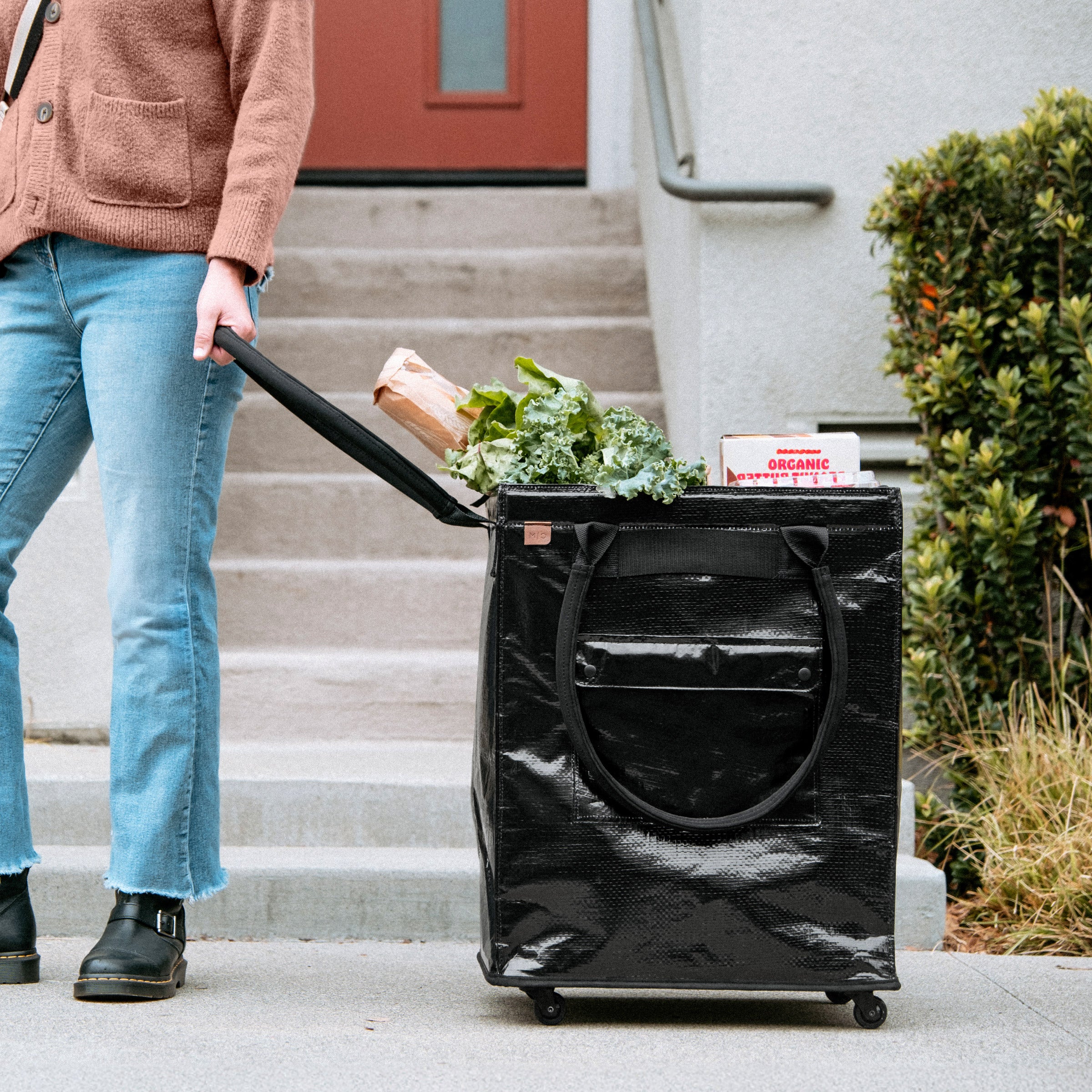 CleverMade Foldable Tote Bag on Wheels | Costco