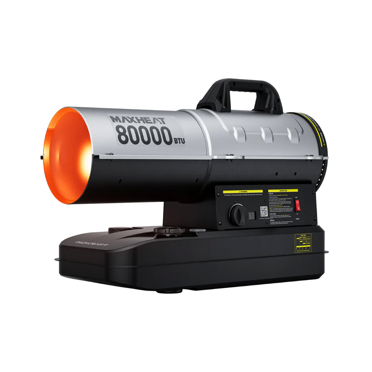 InoKraft MAXHEAT 80,000 BTU Kerosene Forced Air Heater