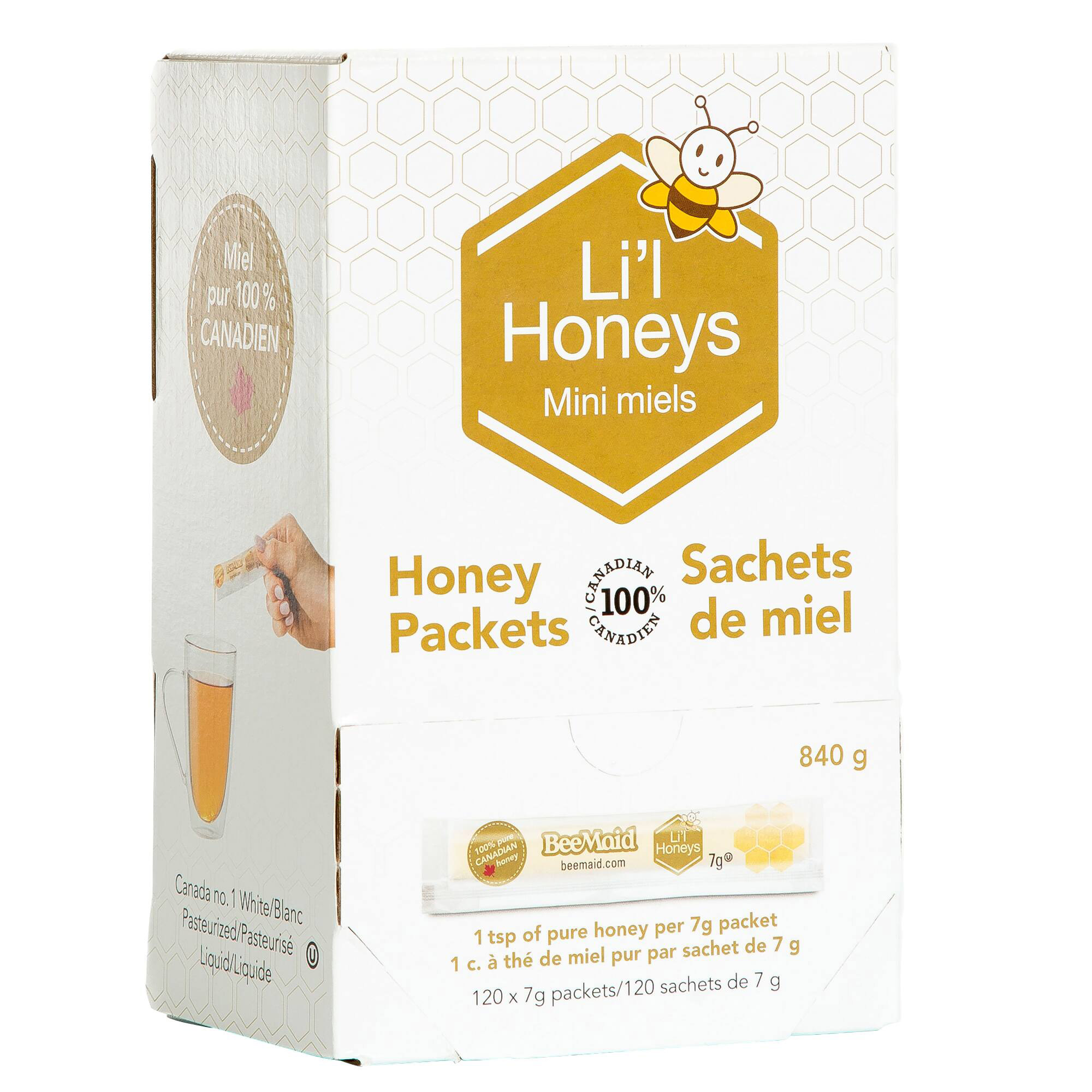 Li'l Honeys Honey Packets 120 x 7 g
