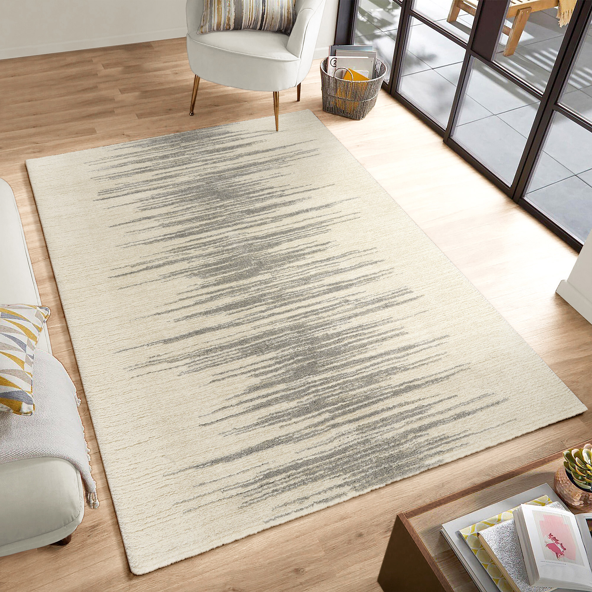 Foxwood Cozy Area Rug Collection  Katia Cream