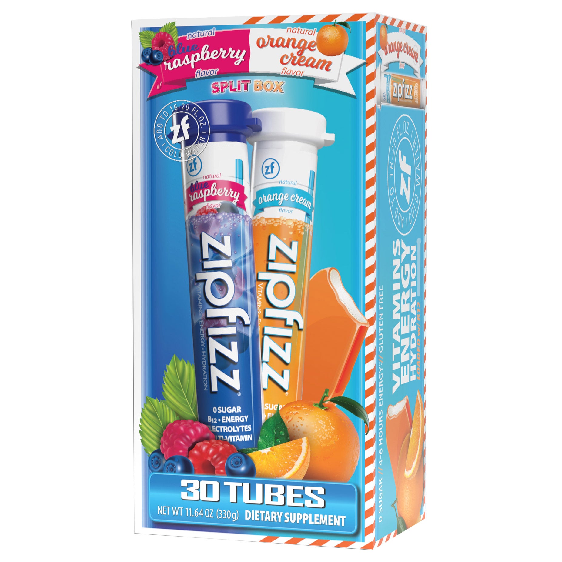 Zipfizz Hydration Drink Mix Limited Edition Variety, 30-count | Costco