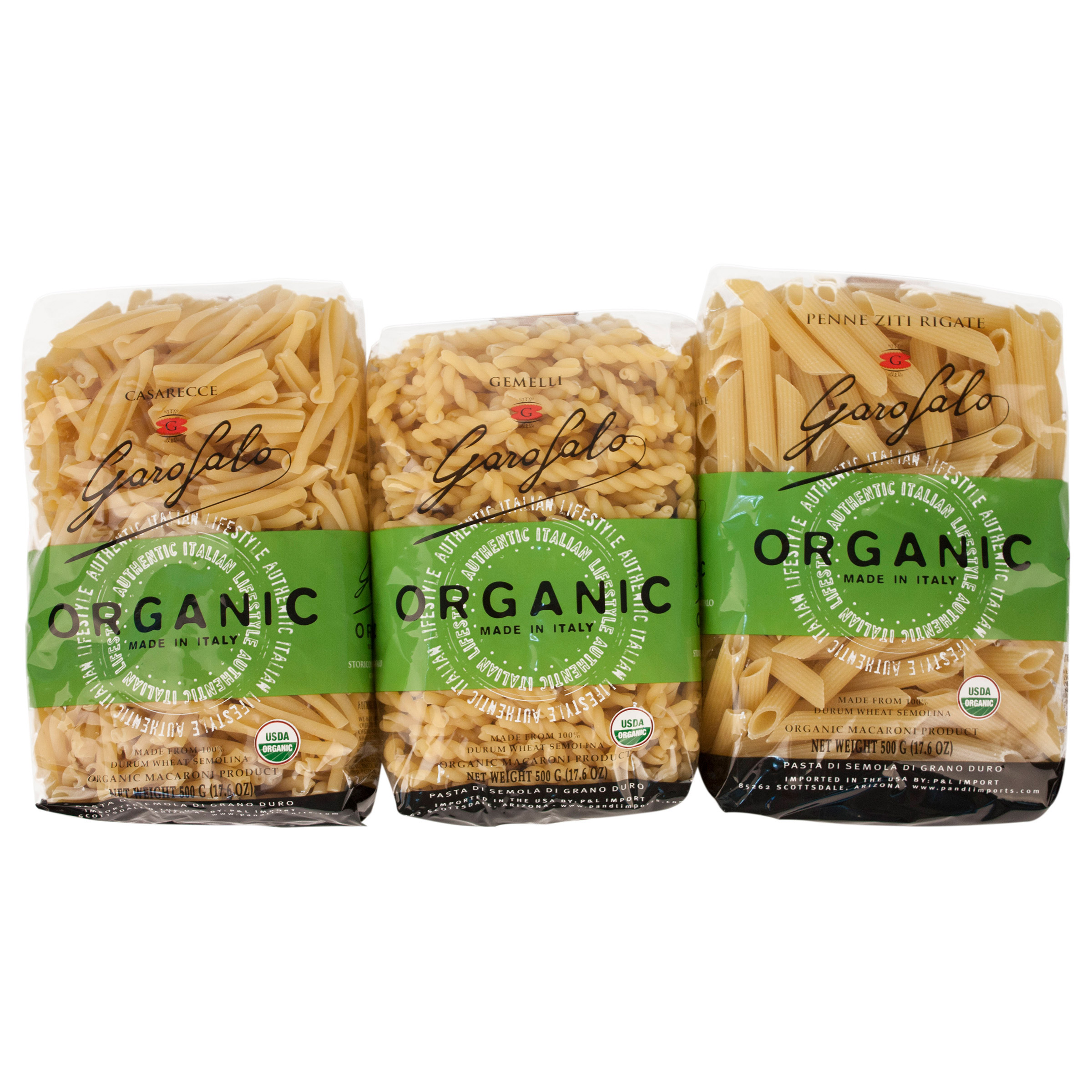 Garofalo  Organic Pasta  Variety Pack  17.6 oz  6-Count