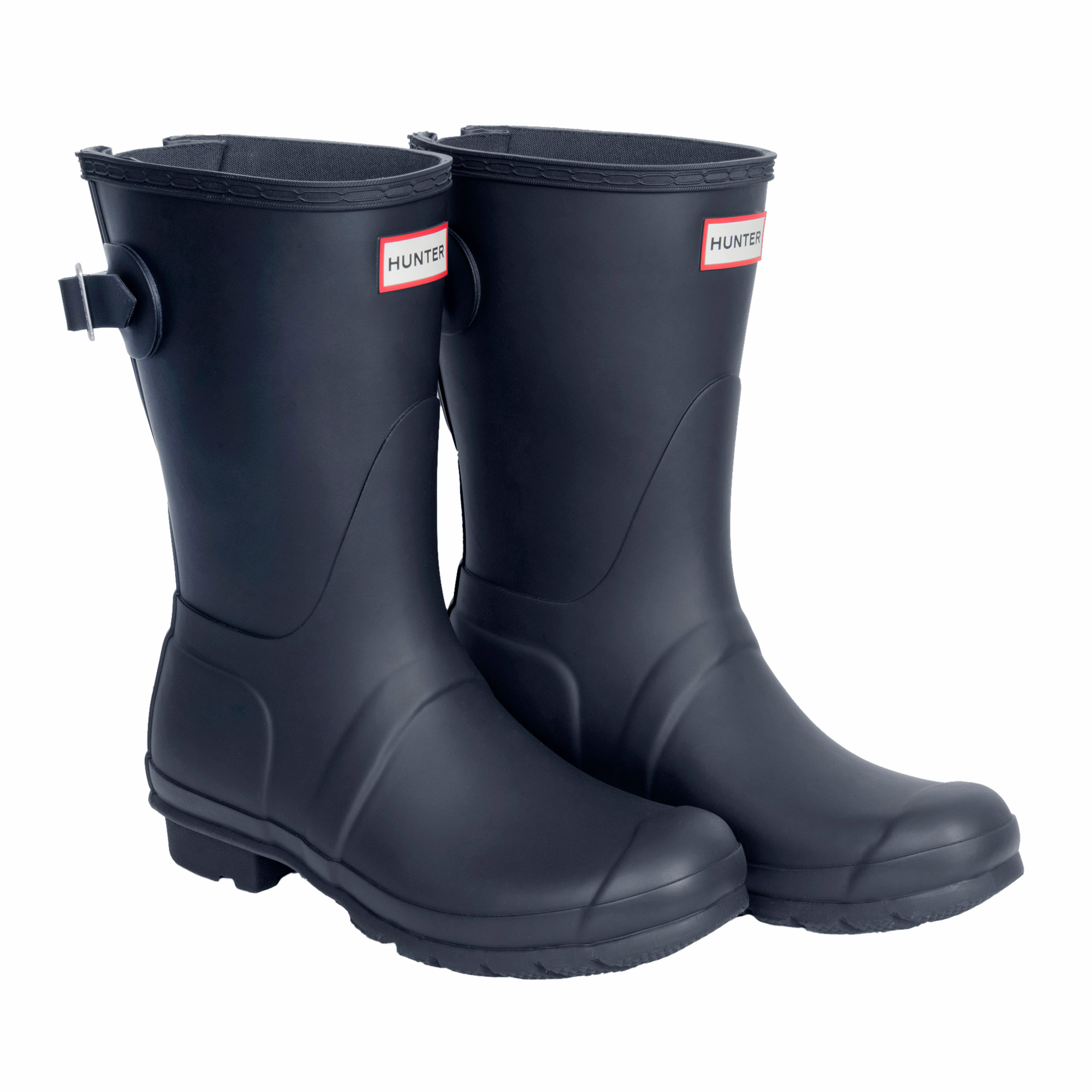 Hunter Women's Original Short Back Adjustable Rain Boot