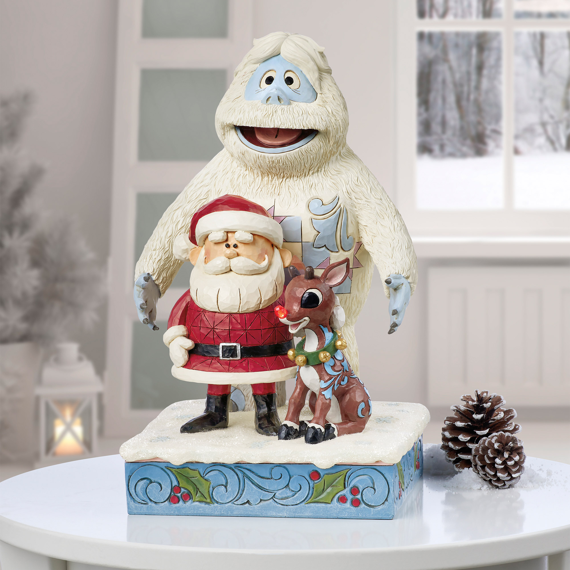 31.75 cm (12.50 in.) Holiday - Rudolph, Bumble and Santa by Jim Shore