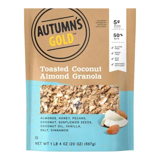 Autumn's Gold Grain-Free Granola Toasted Coconut Almond, 20 oz